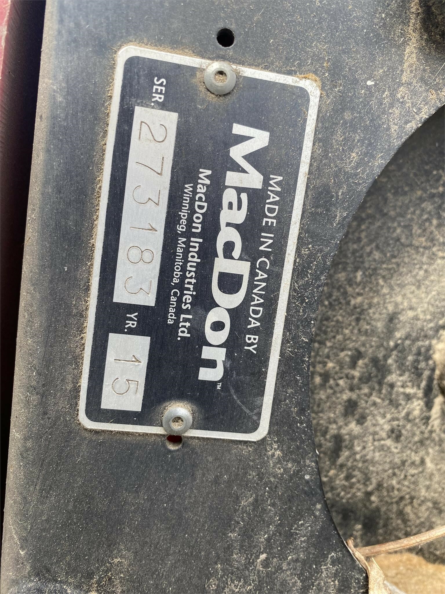 2015 MacDon FD75 Platform