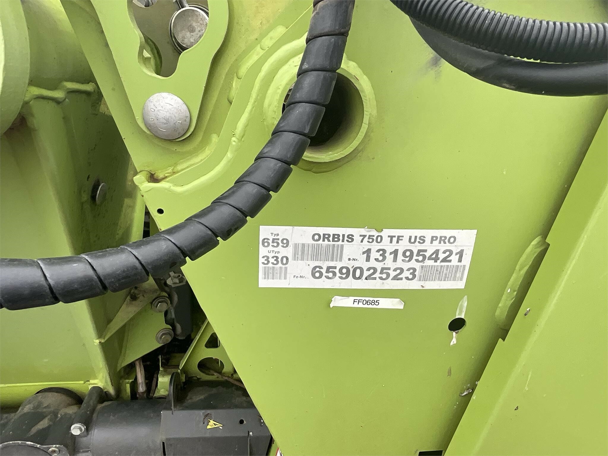 2014 Claas ORBIS 750 Forage Harvester Head