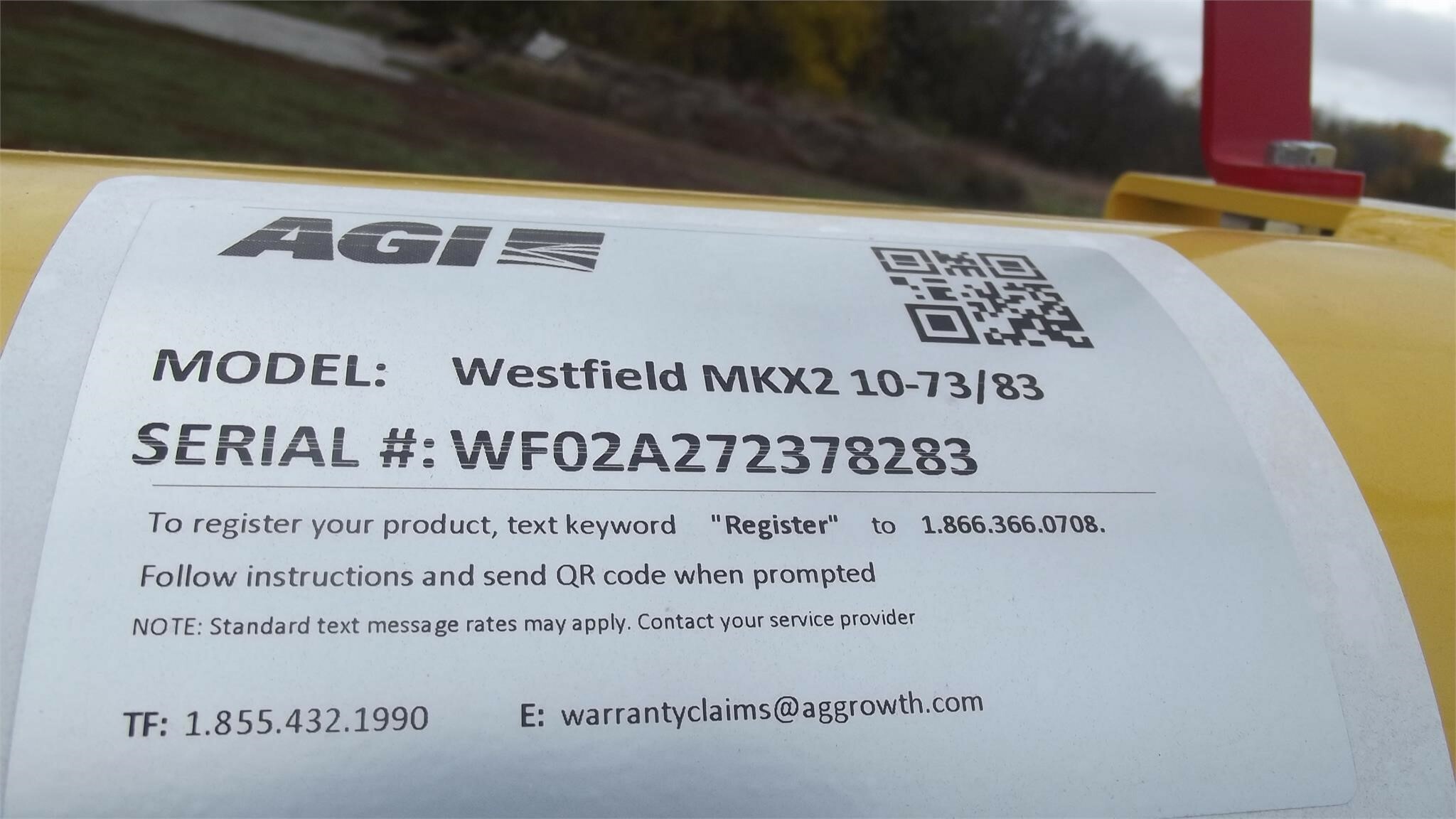 2023 Westfield MKX100-73 Augers and Conveyor