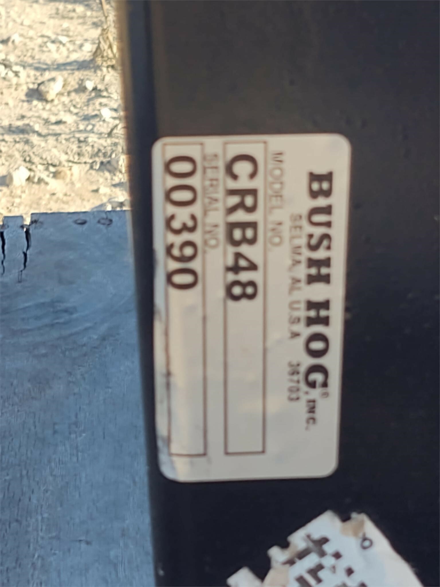 2023 Bush Hog CRB48 Blade