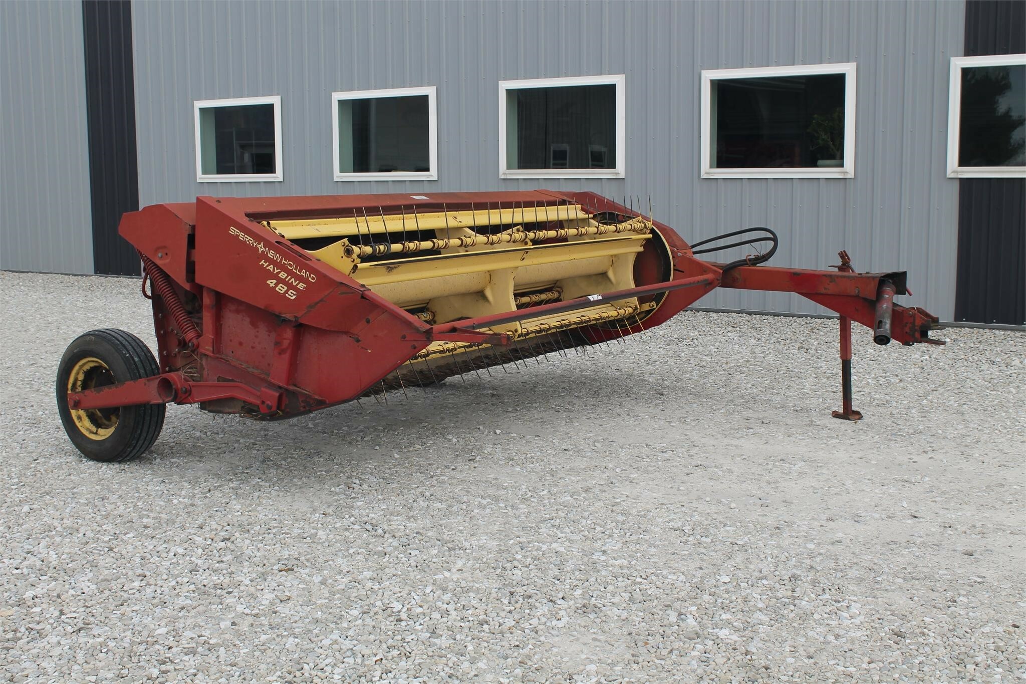New Holland HAYBINE 489 Platform 2,495 Machinery Pete