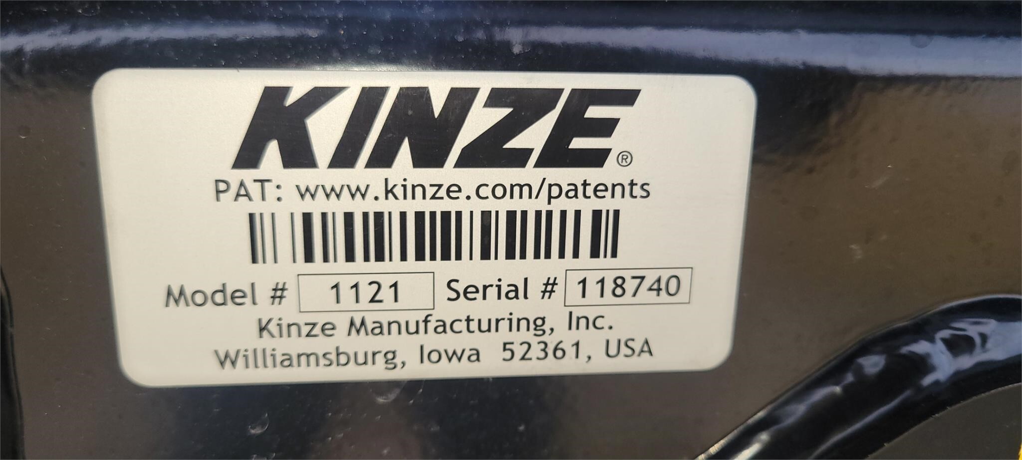  Kinze 1121 Grain Cart