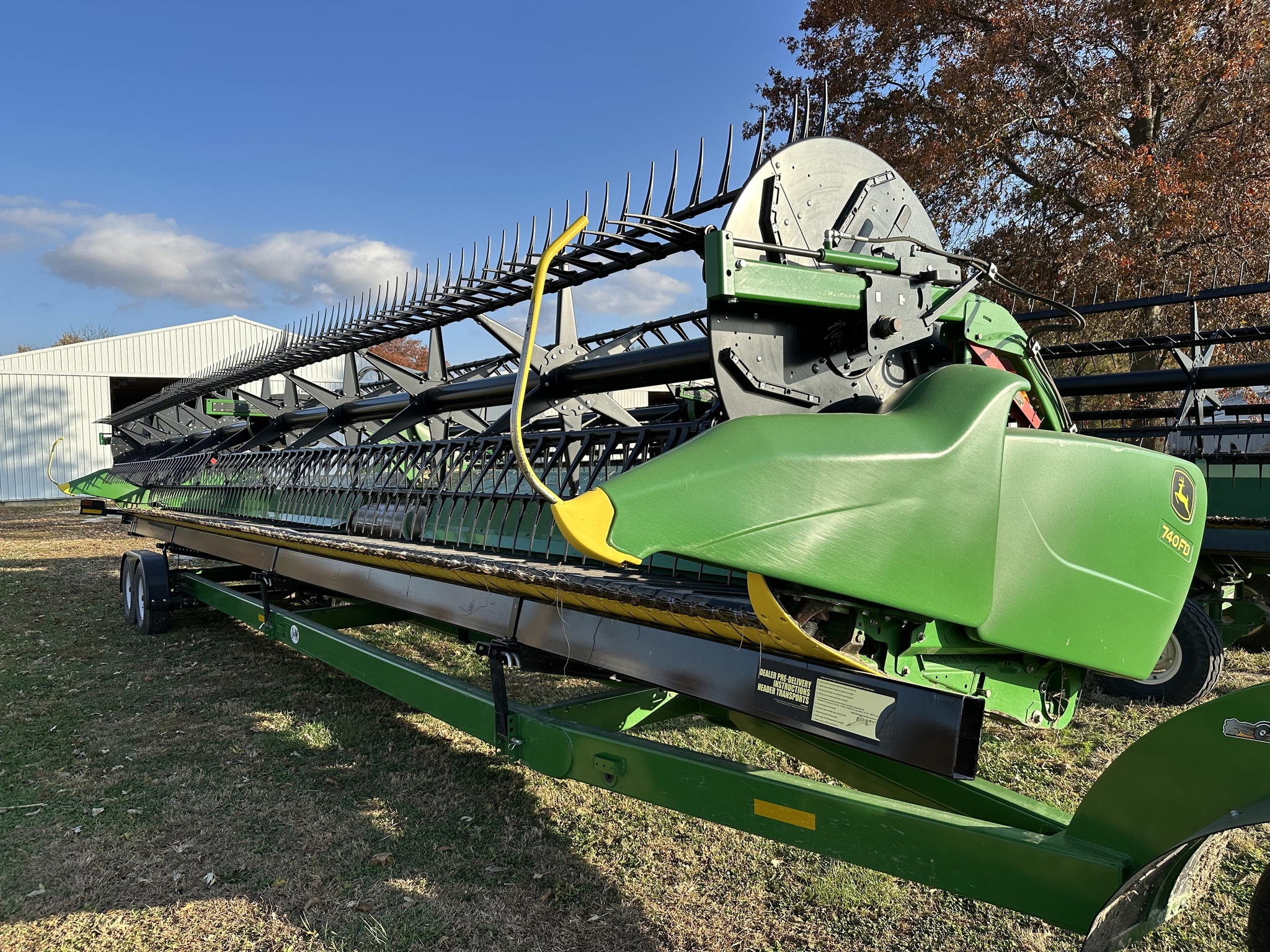 2019 John Deere 740FD Platform
