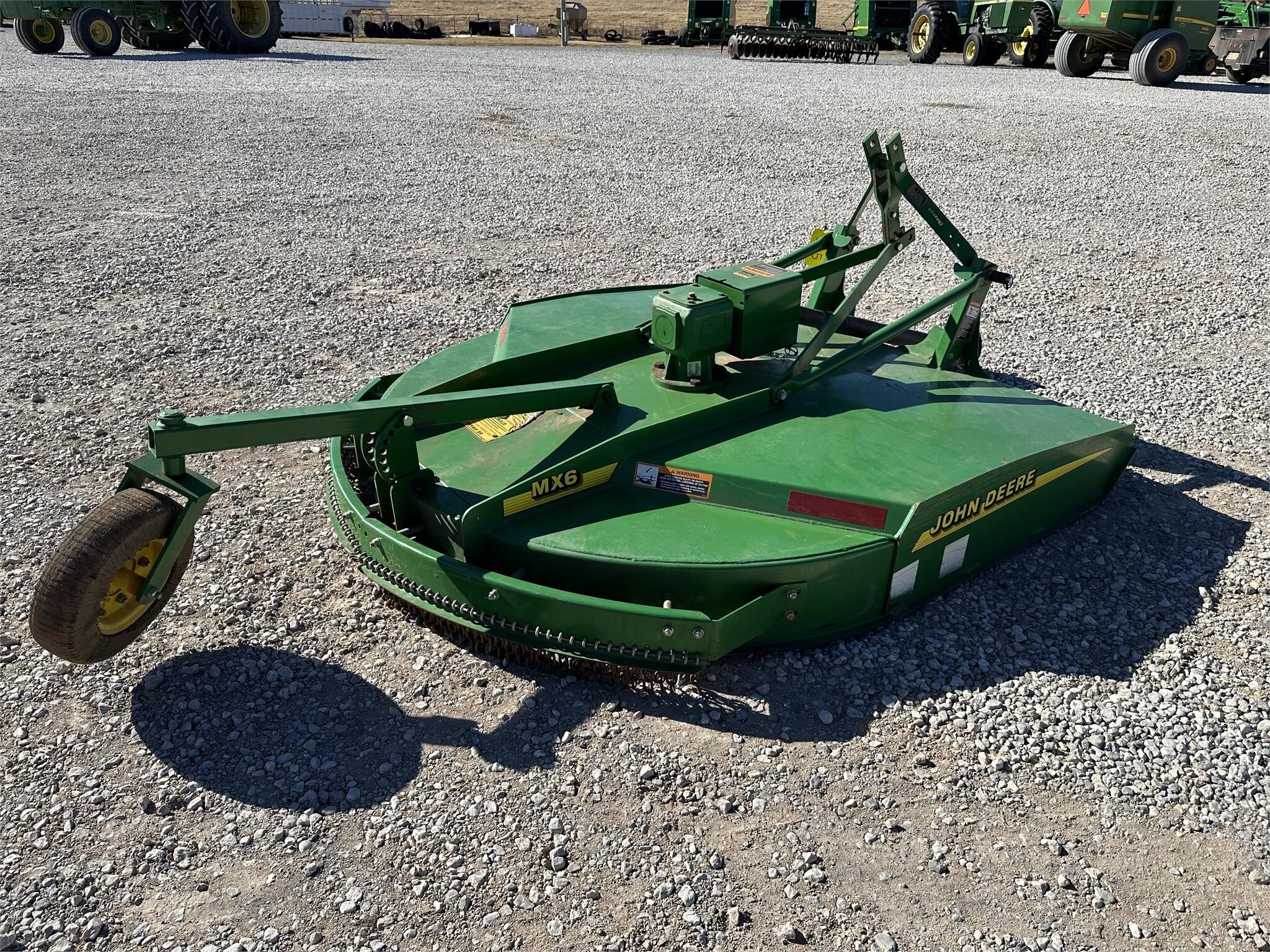 2021 John Deere MX6 Rotary Cutter 3,150 Machinery Pete