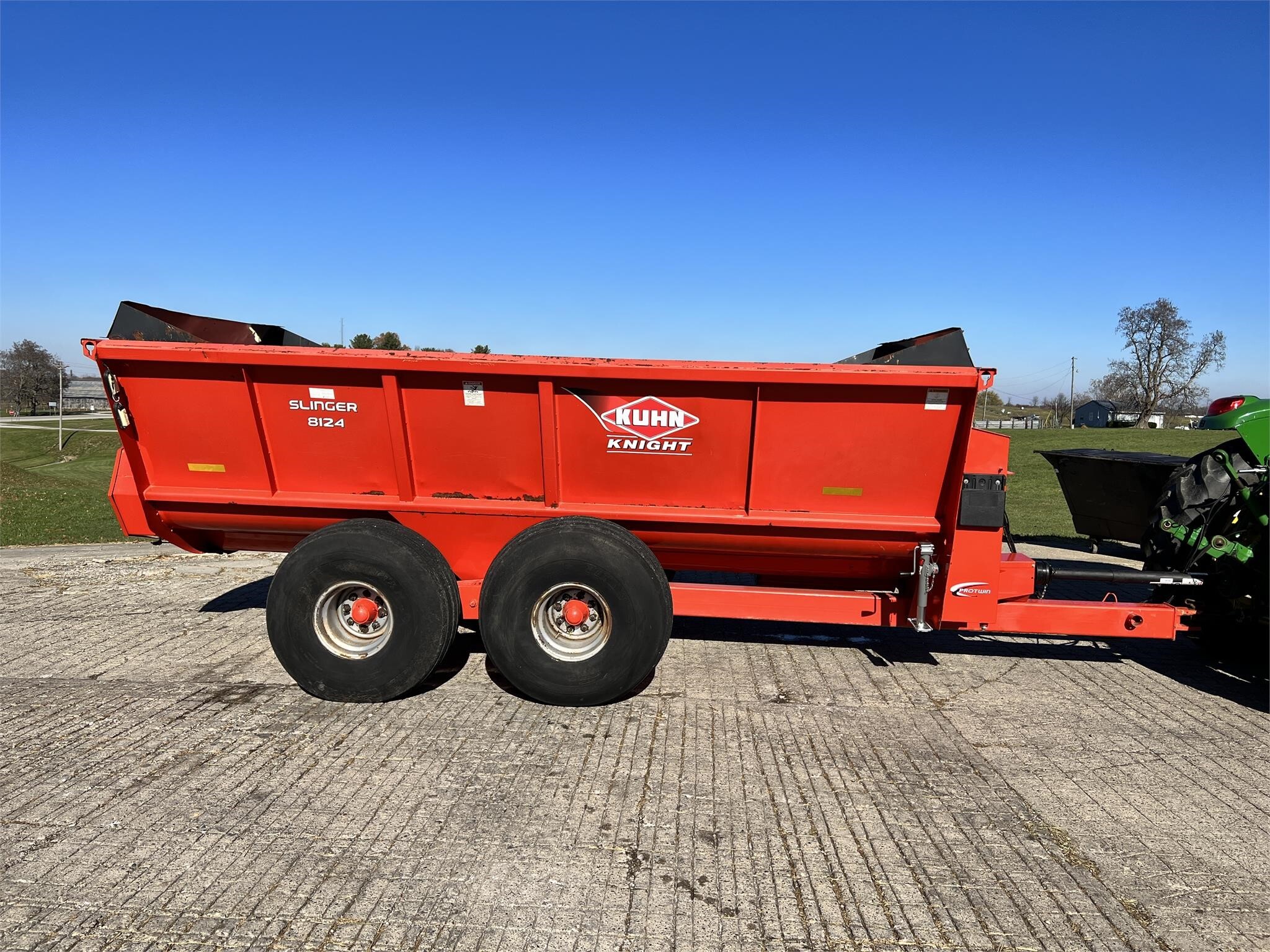 Kuhn Knight 8124 Manure Spreader 26,900 Machinery Pete