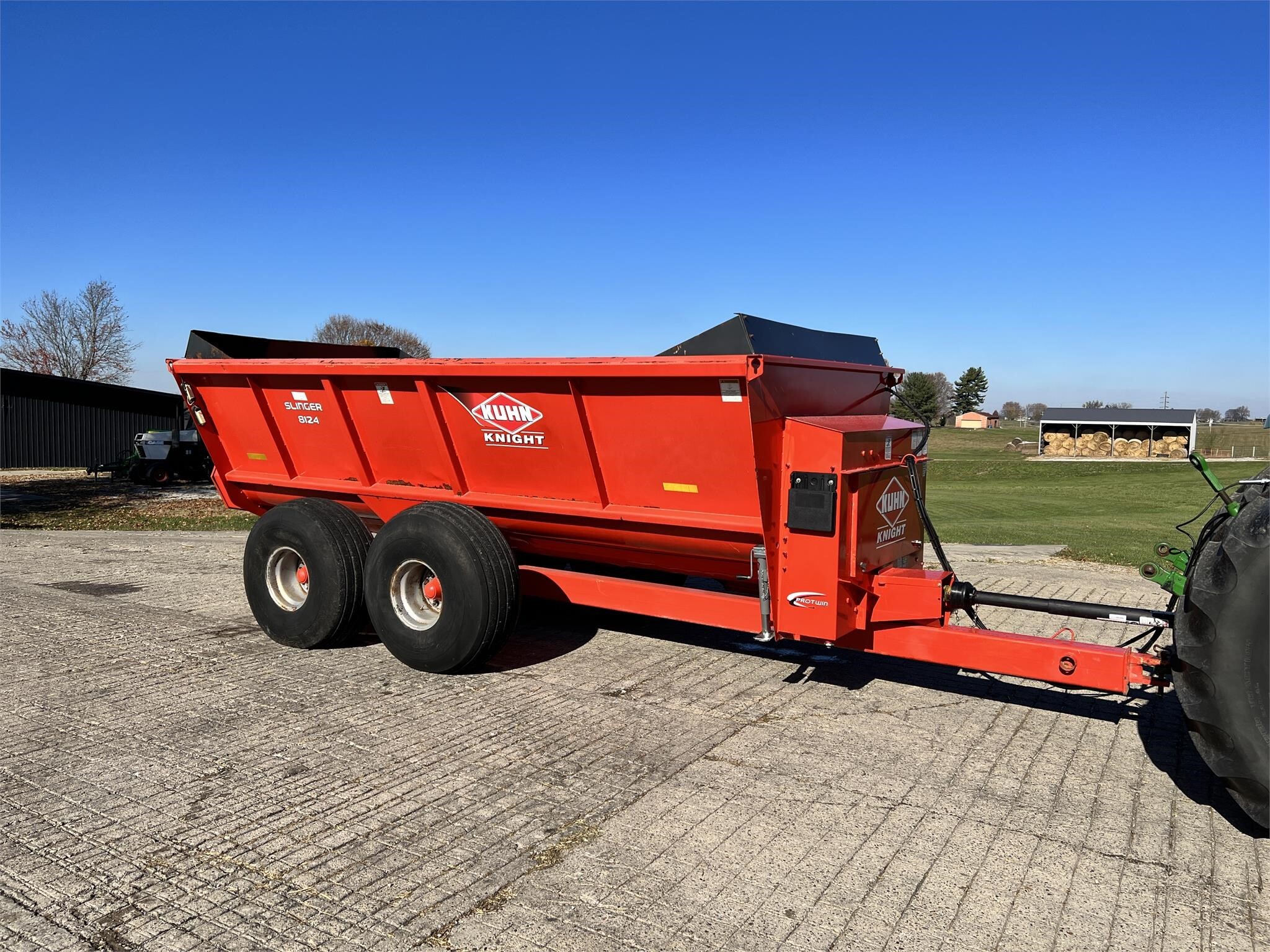 Kuhn Knight 8124 Manure Spreader 32,500 Machinery Pete