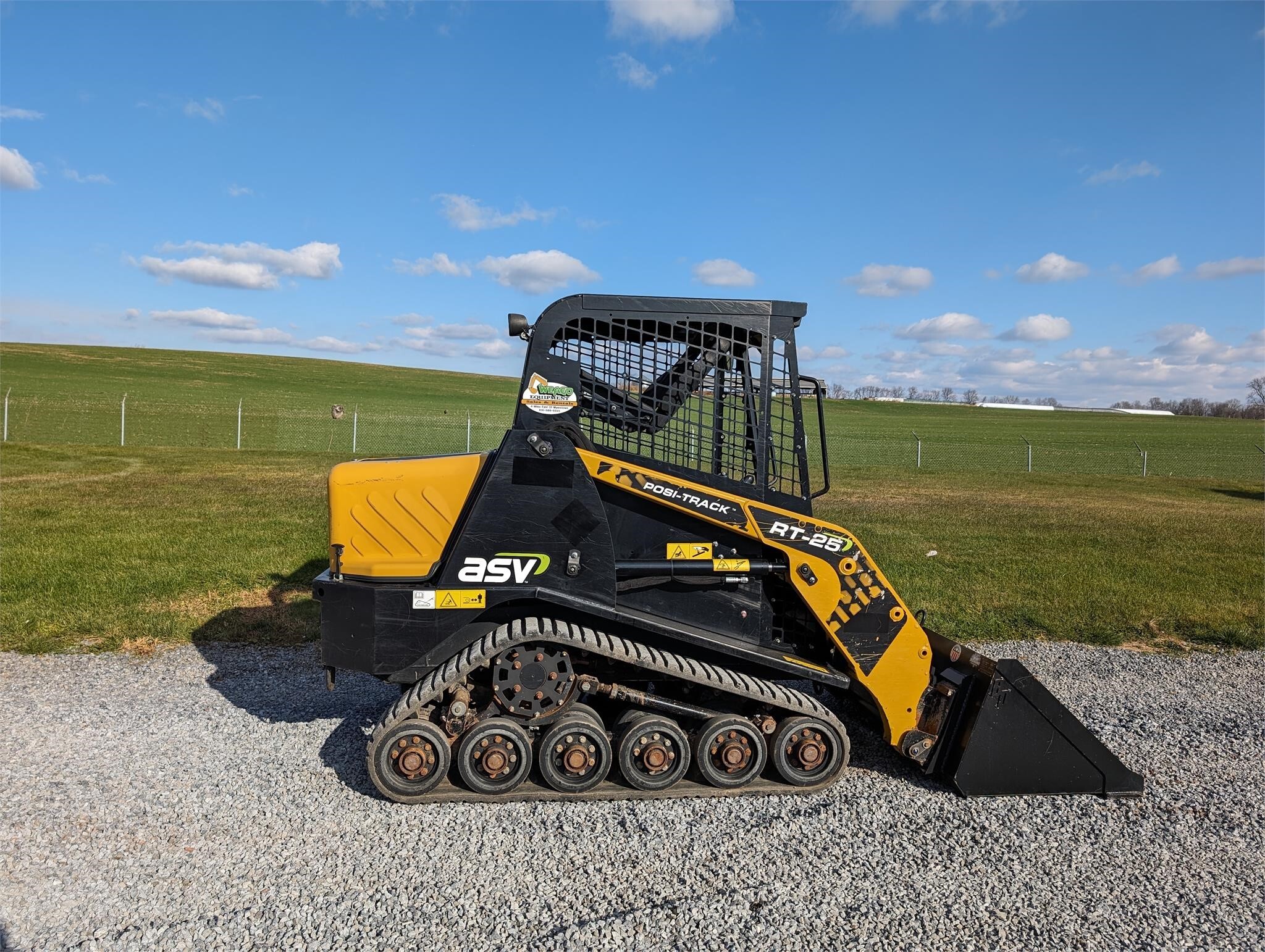 2019 ASV POSITRACK RT25 Skid Steer 23,900 Machinery Pete
