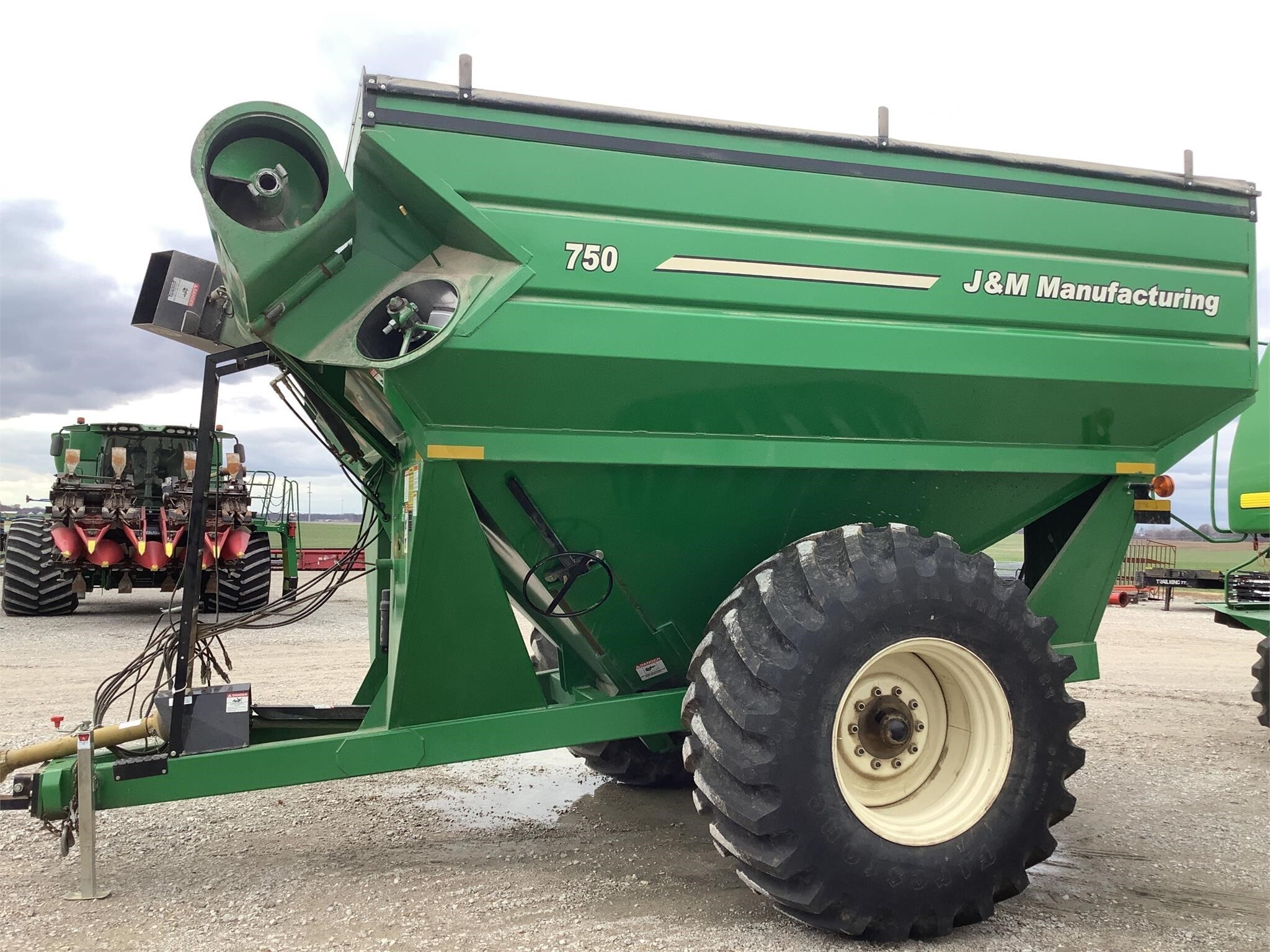 J&M 75018 Grain Cart 27,500 Machinery Pete
