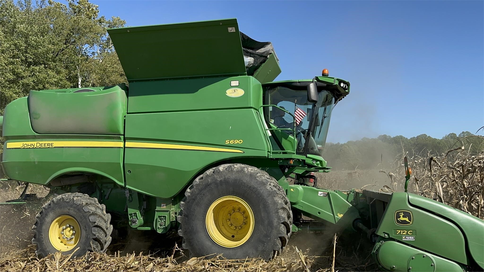 2012 John Deere S690 Combine