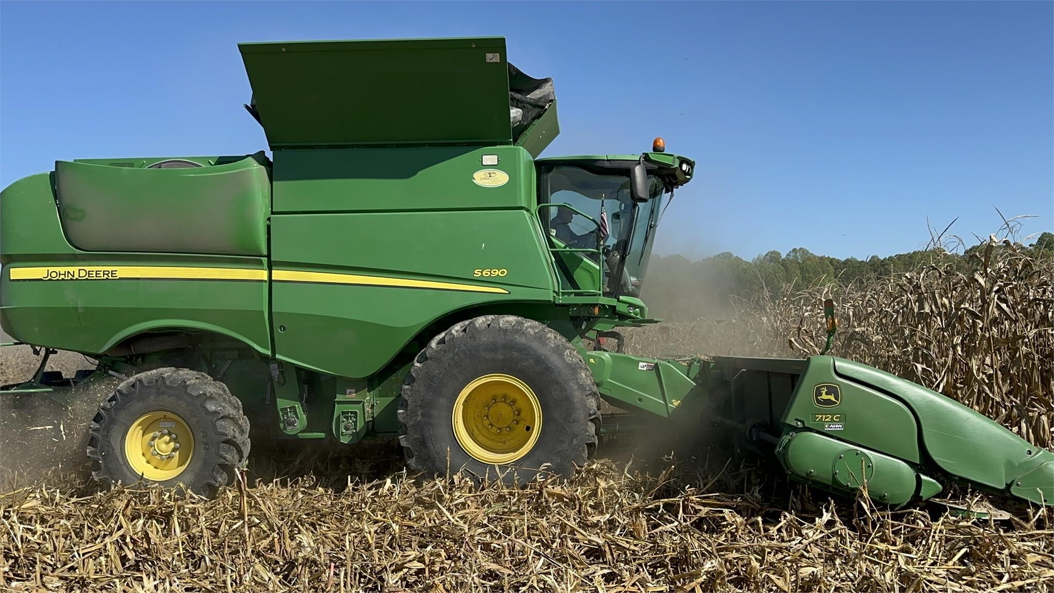 2012 John Deere S690 Combine