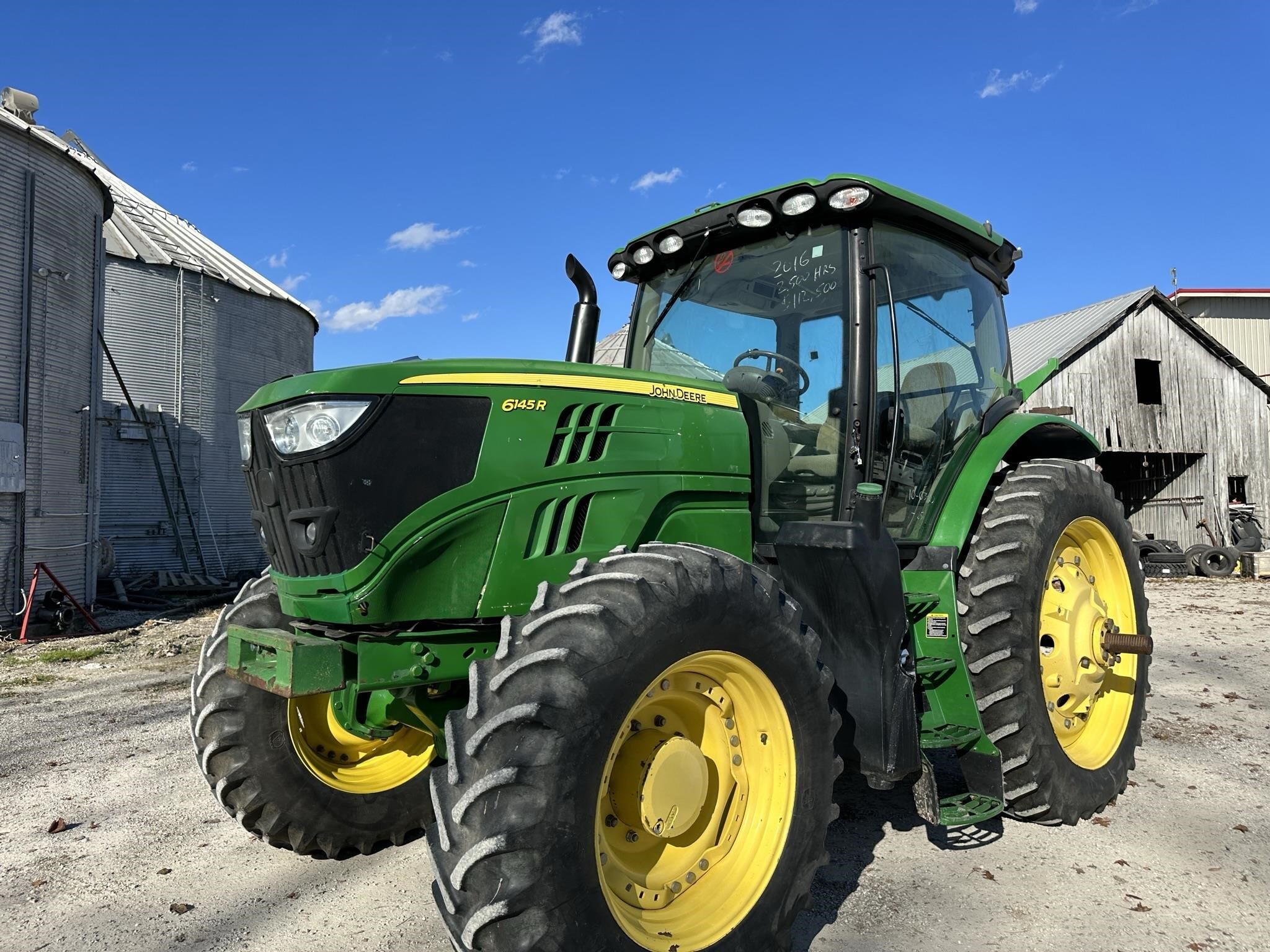 2016 John Deere 6145R Tractor