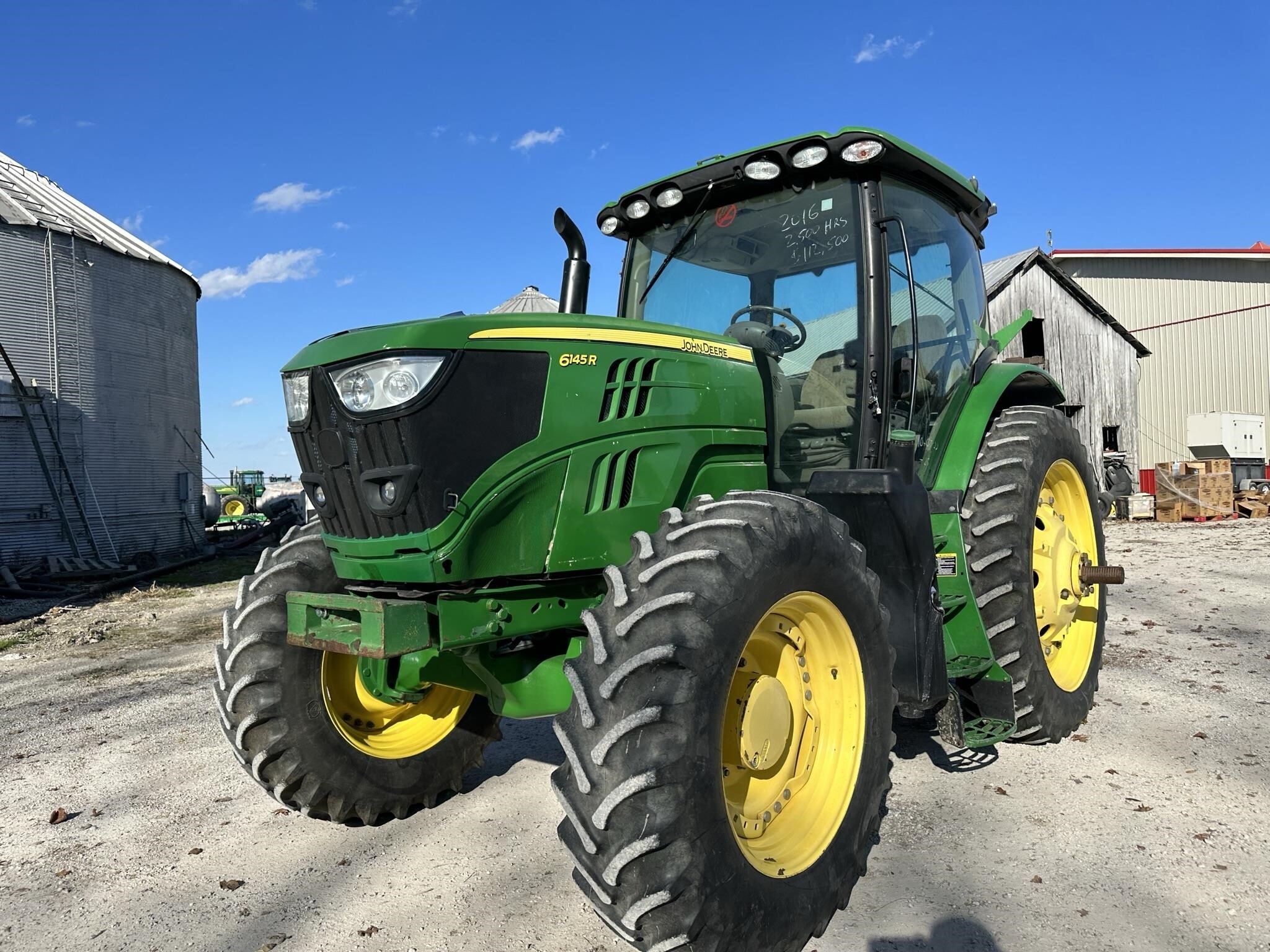 2016 John Deere 6145R Tractor
