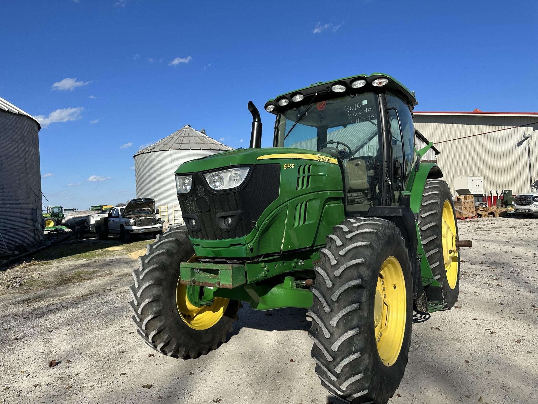 2016 John Deere 6145R Tractor