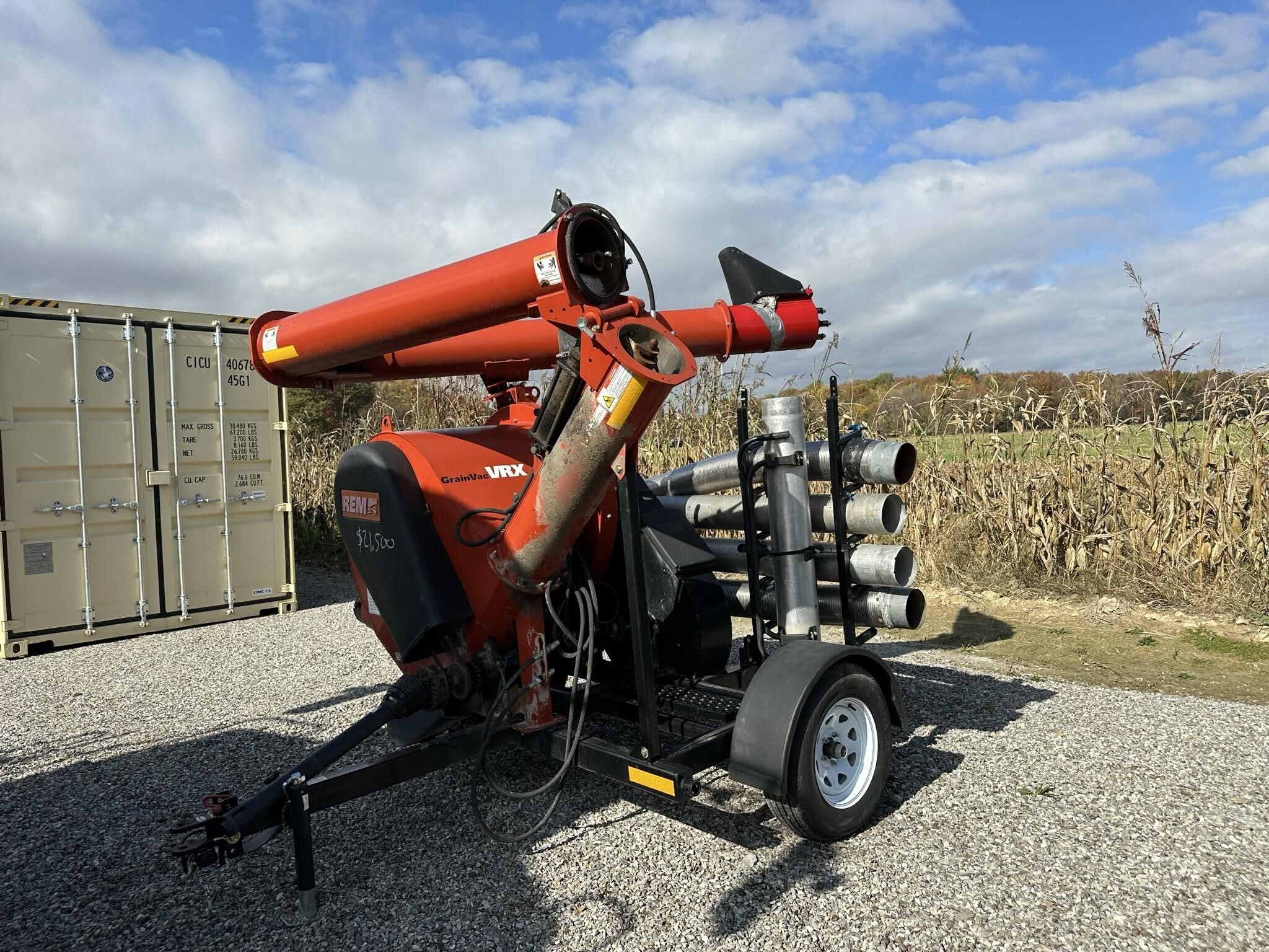 2015 Rem VRX Grain Vac