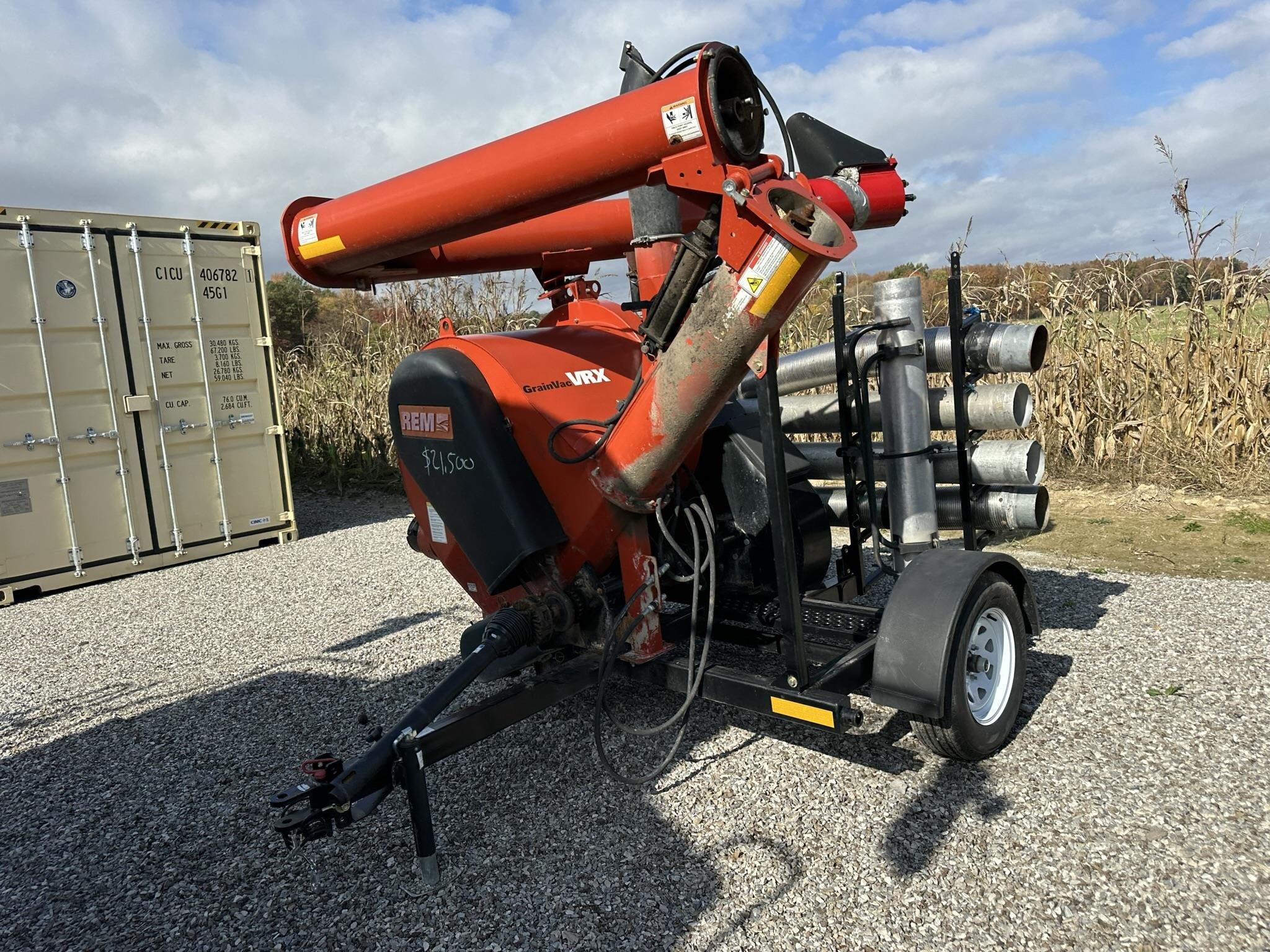 2015 Rem VRX Grain Vac
