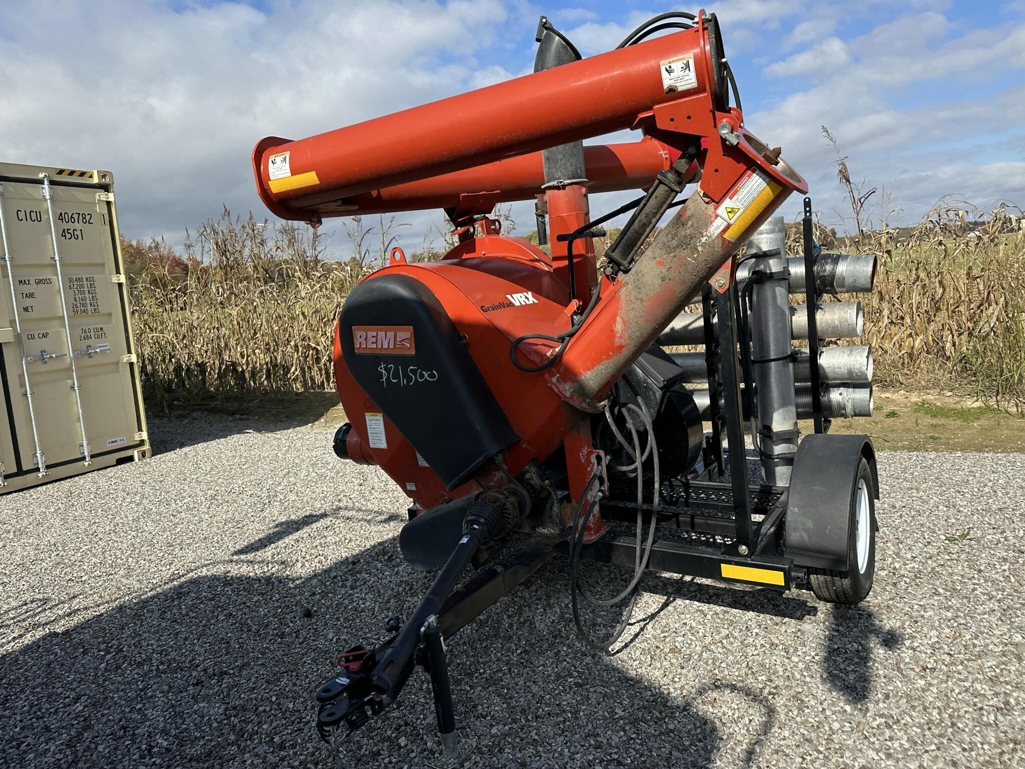 2015 Rem VRX Grain Vac