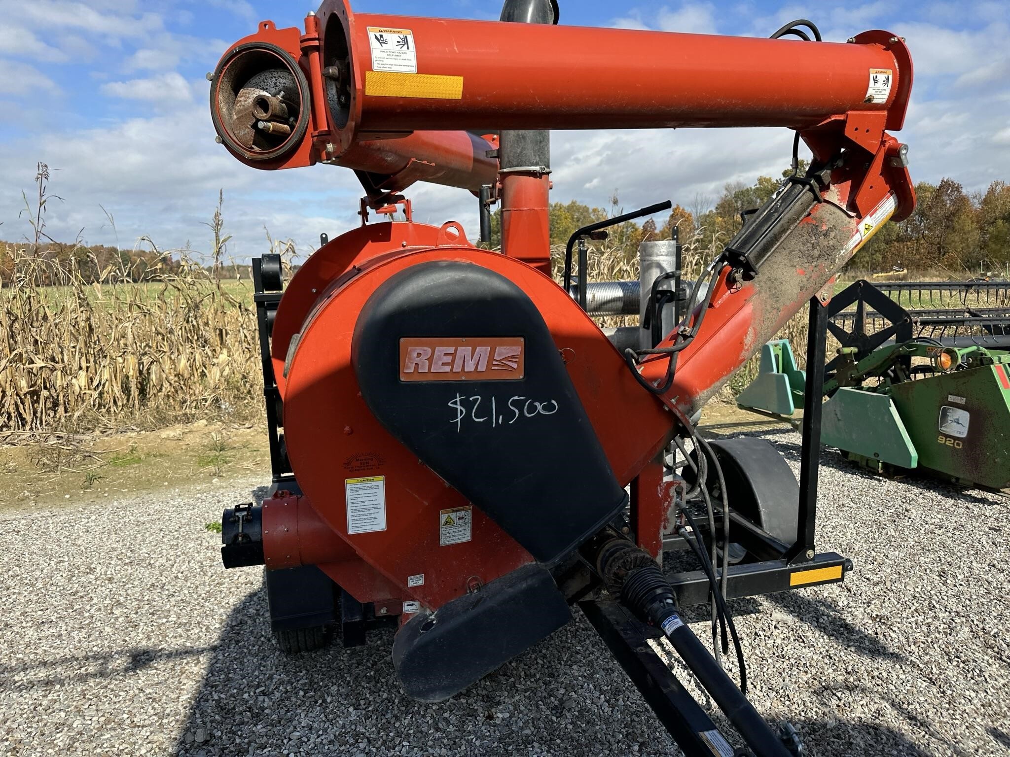 2015 Rem VRX Grain Vac