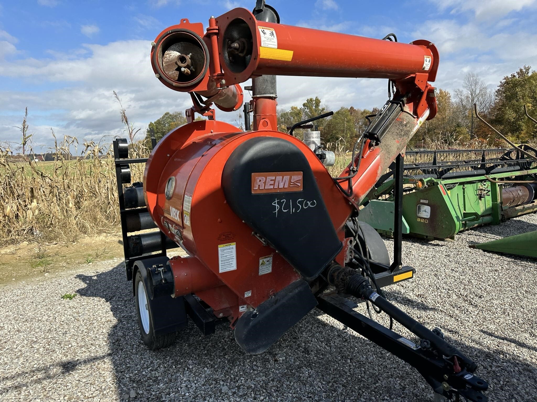 2015 Rem VRX Grain Vac