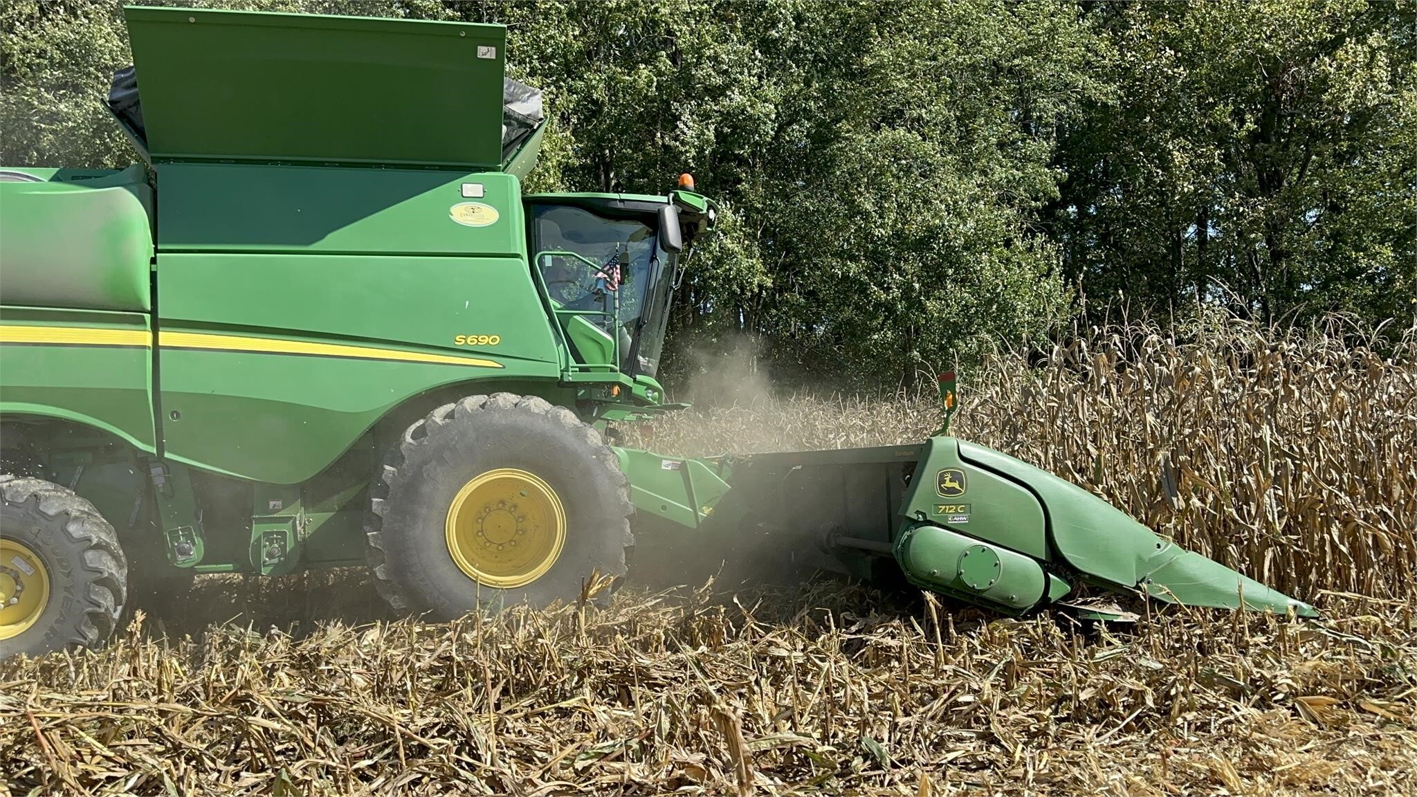 2012 John Deere S690 Combine