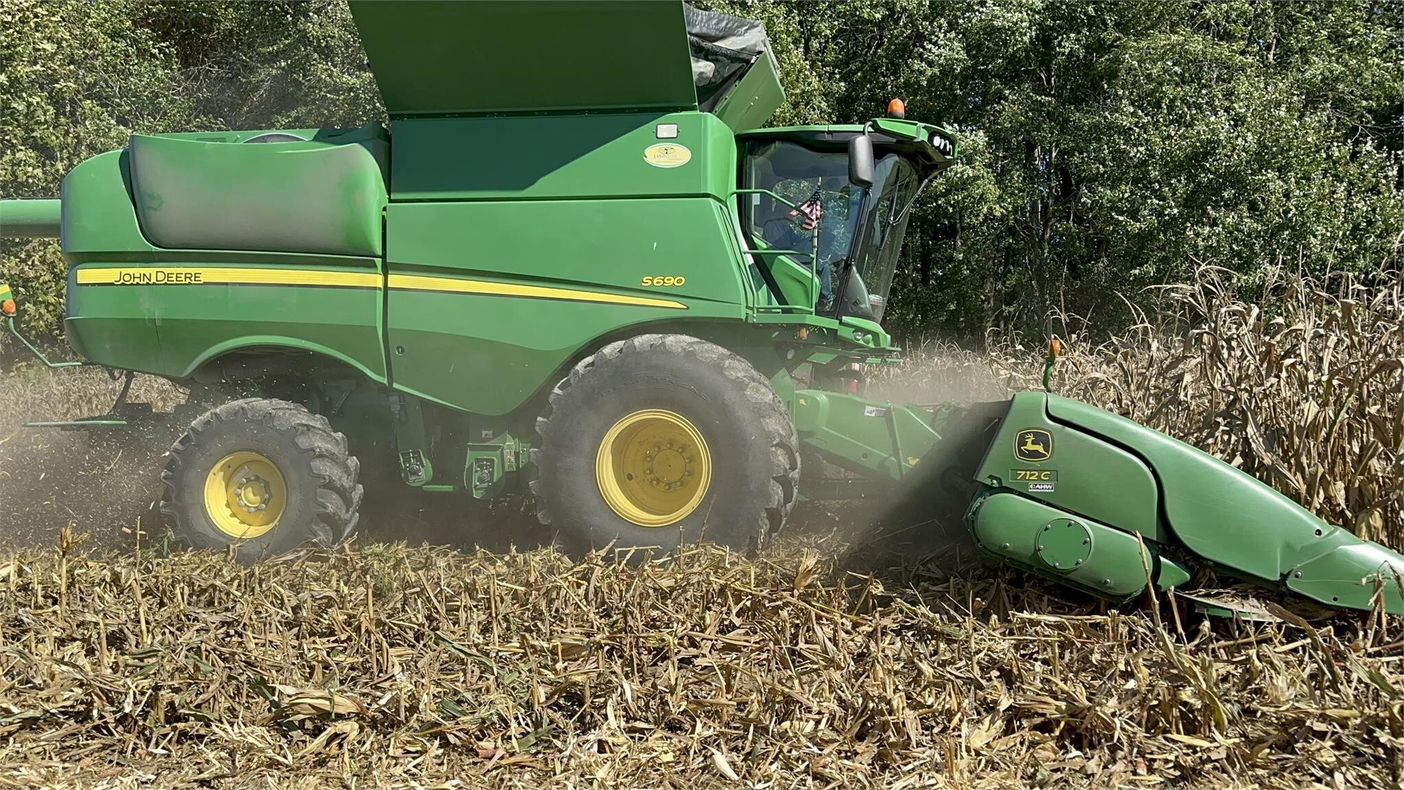2012 John Deere S690 Combine
