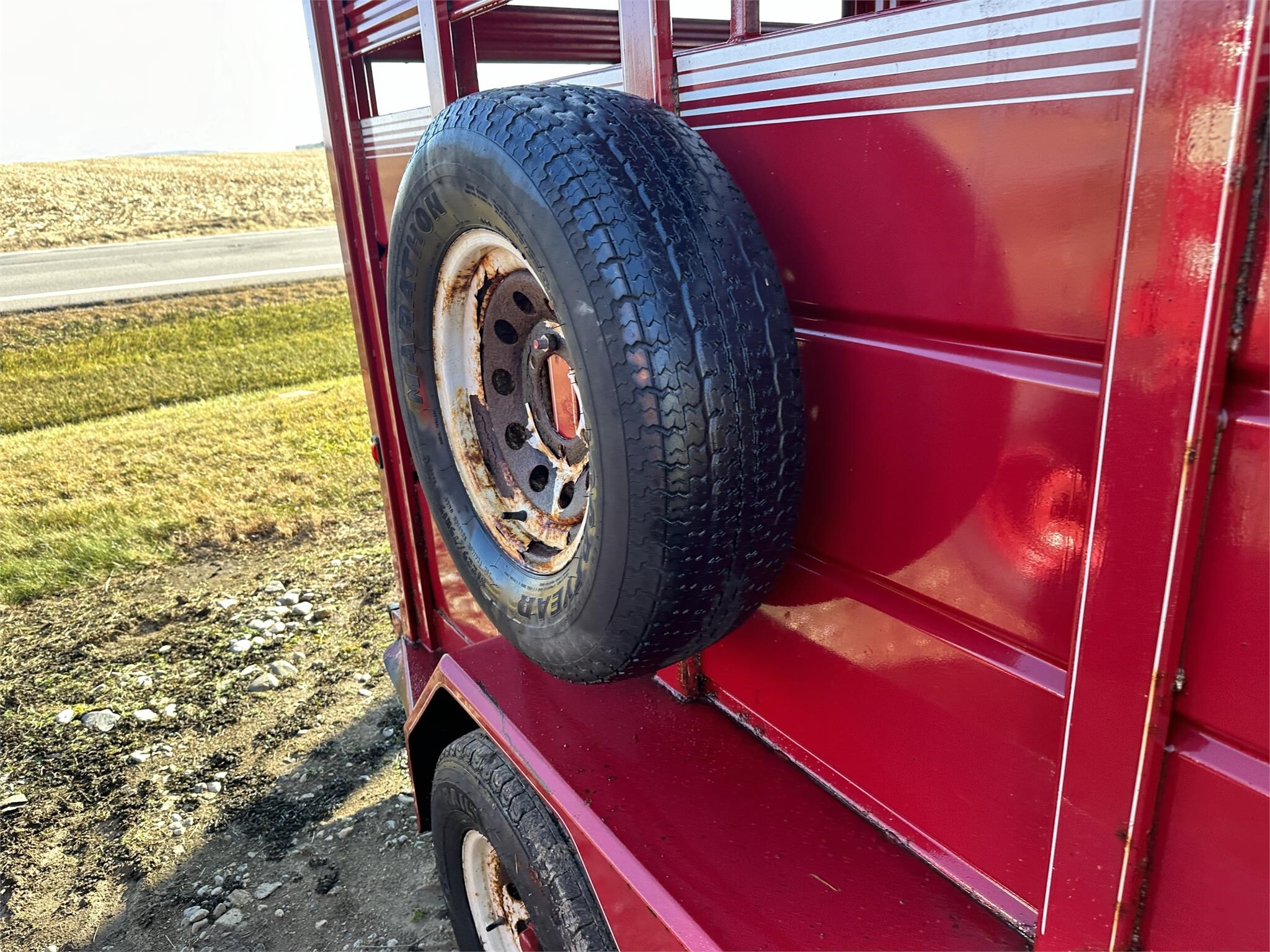 2012 Corn Pro SB-16 6S Livestock Trailer