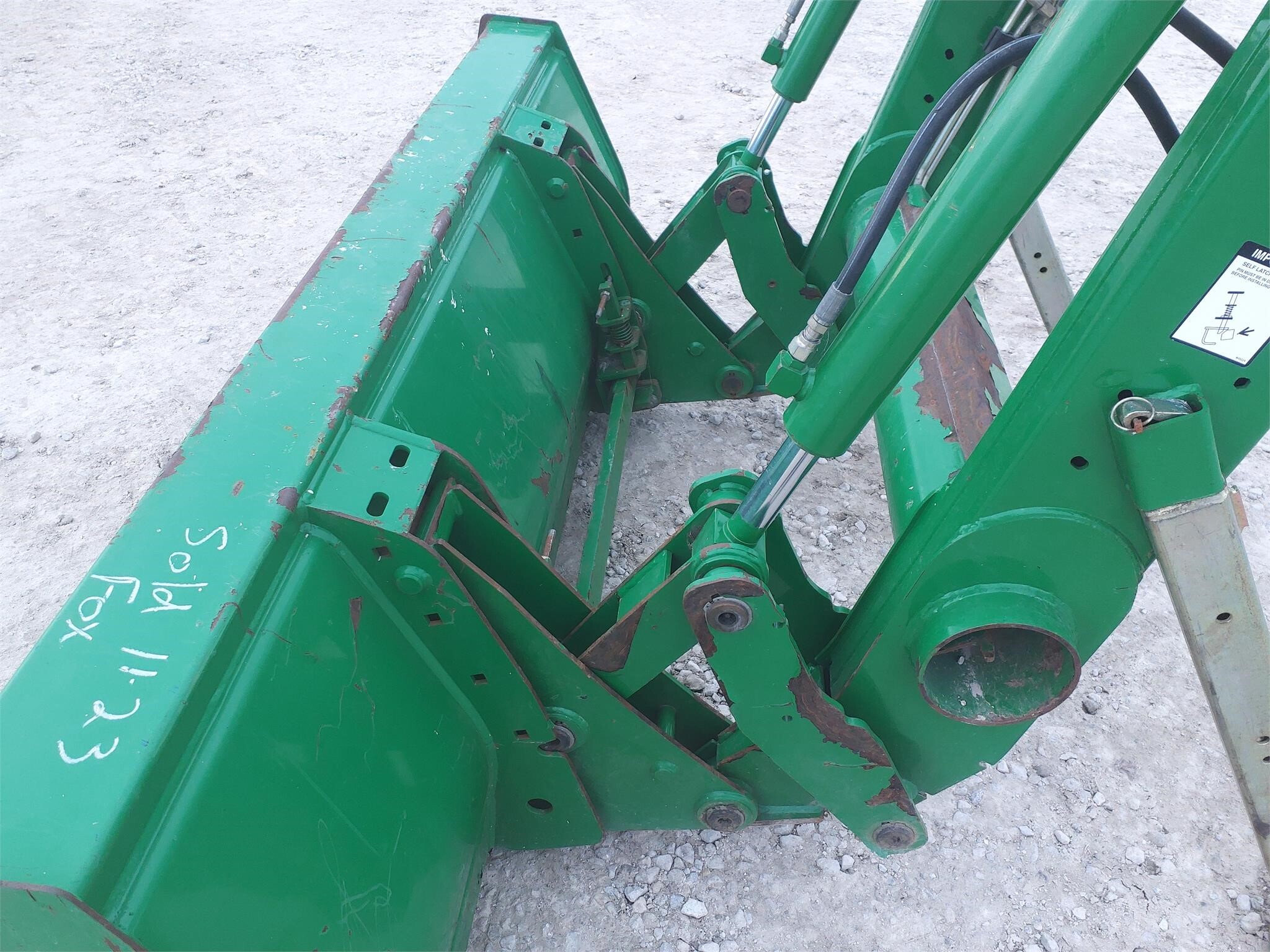 John Deere 721 Front End Loader 9,950 Machinery Pete