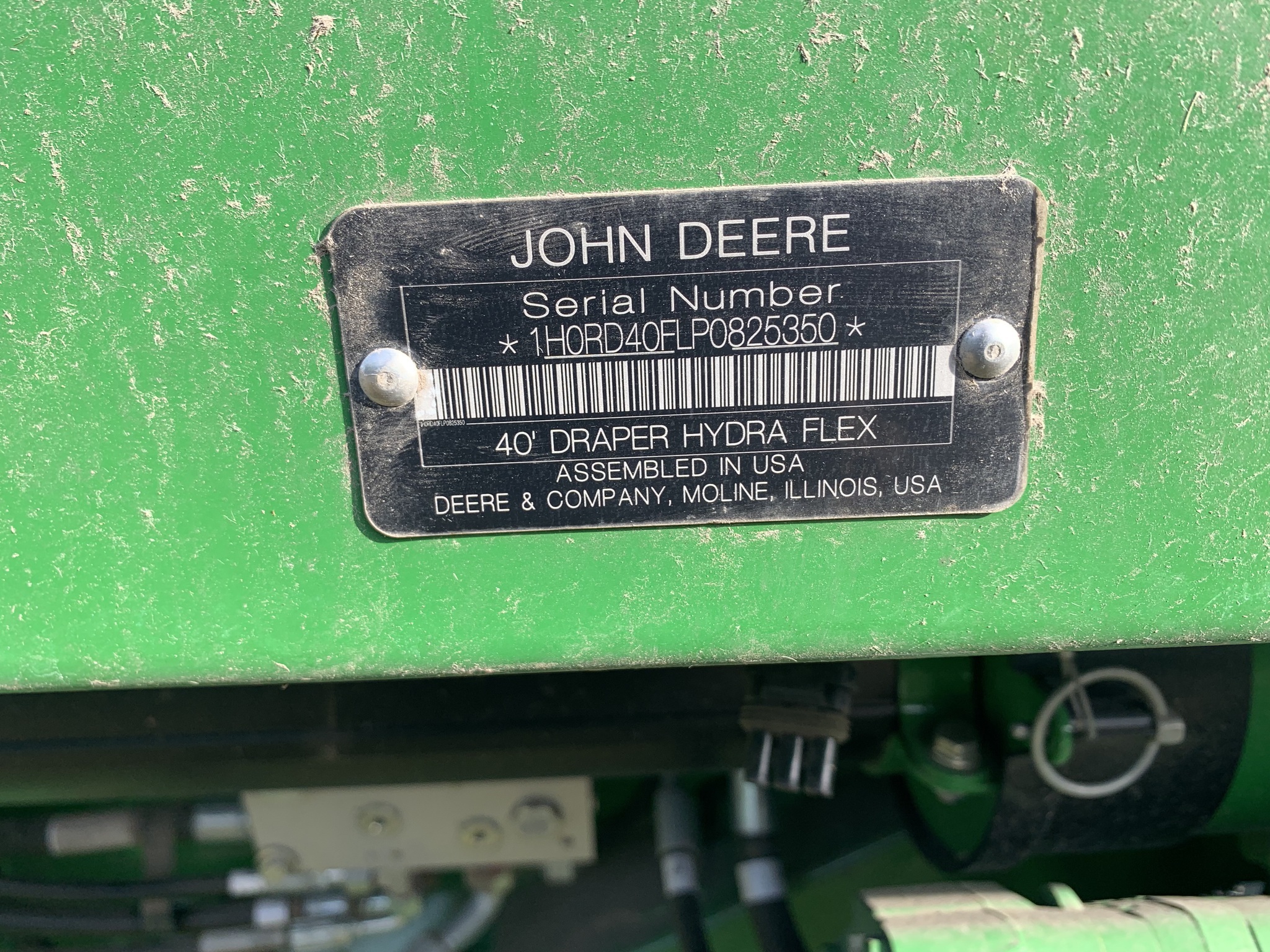 2023 John Deere RD40F Platform