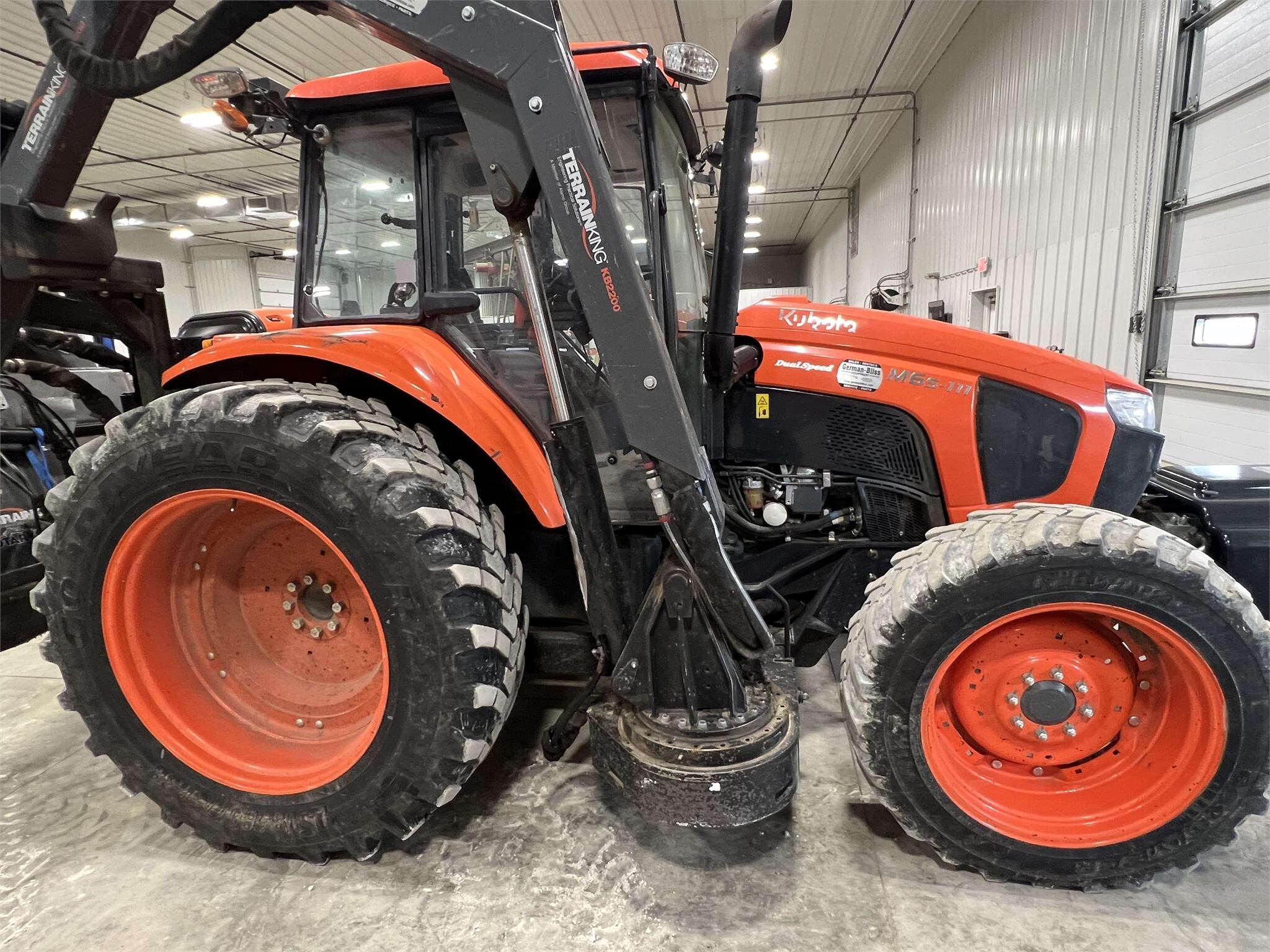 2020 Kubota M6111 Tractor 111,499 Machinery Pete
