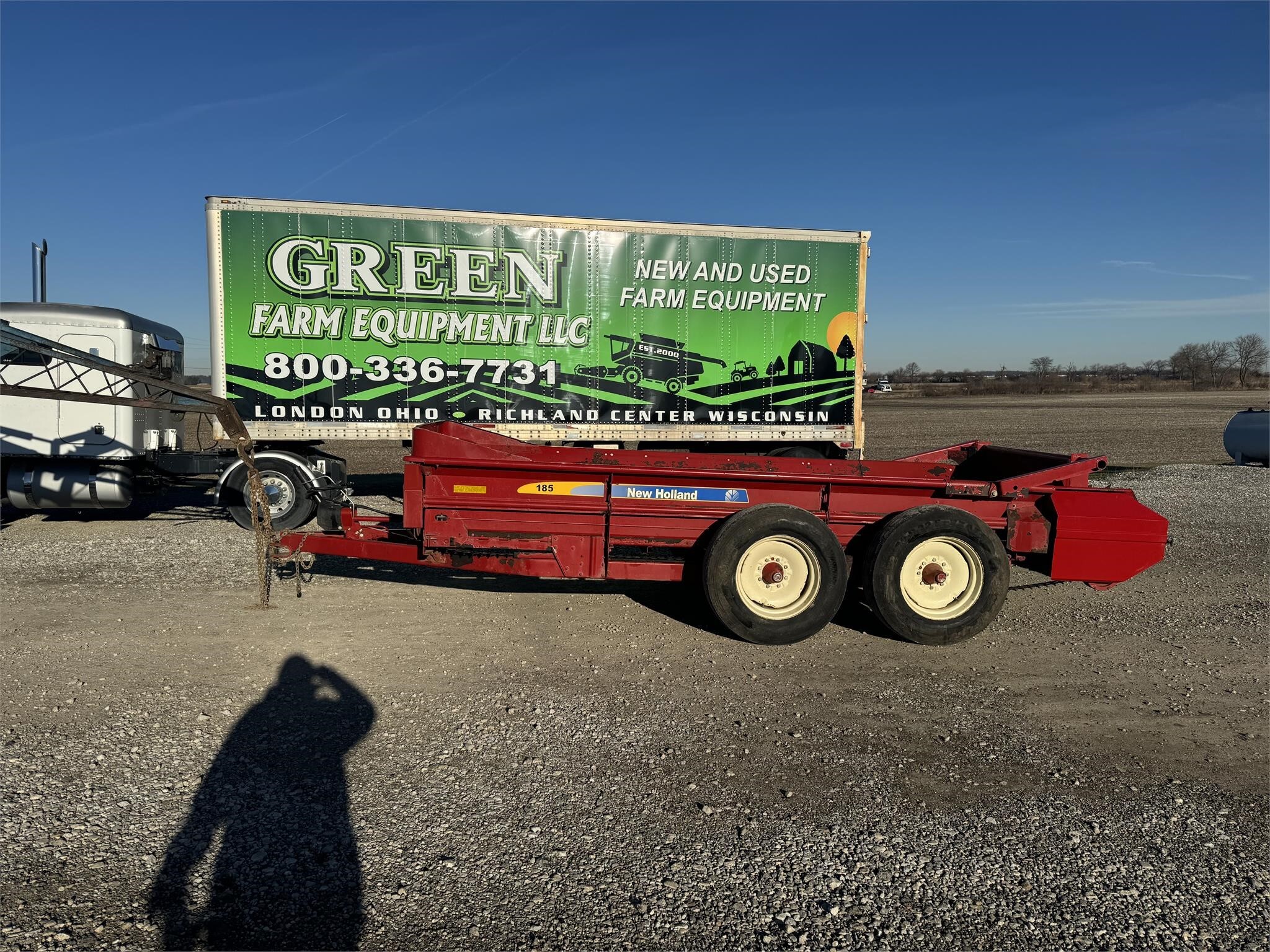 2017 New Holland 185 Manure Spreader 14,500 Machinery Pete
