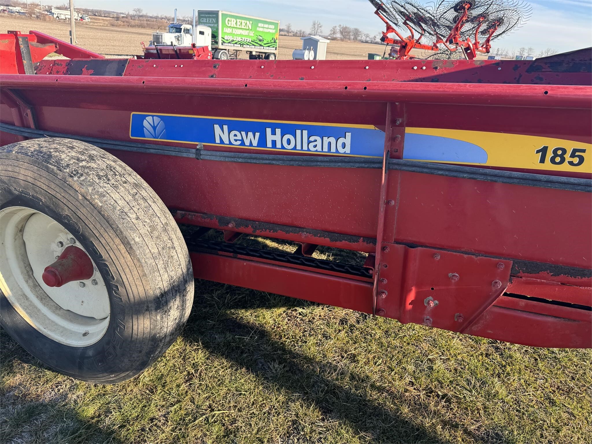 2017 New Holland 185 Manure Spreader 14,500 Machinery Pete