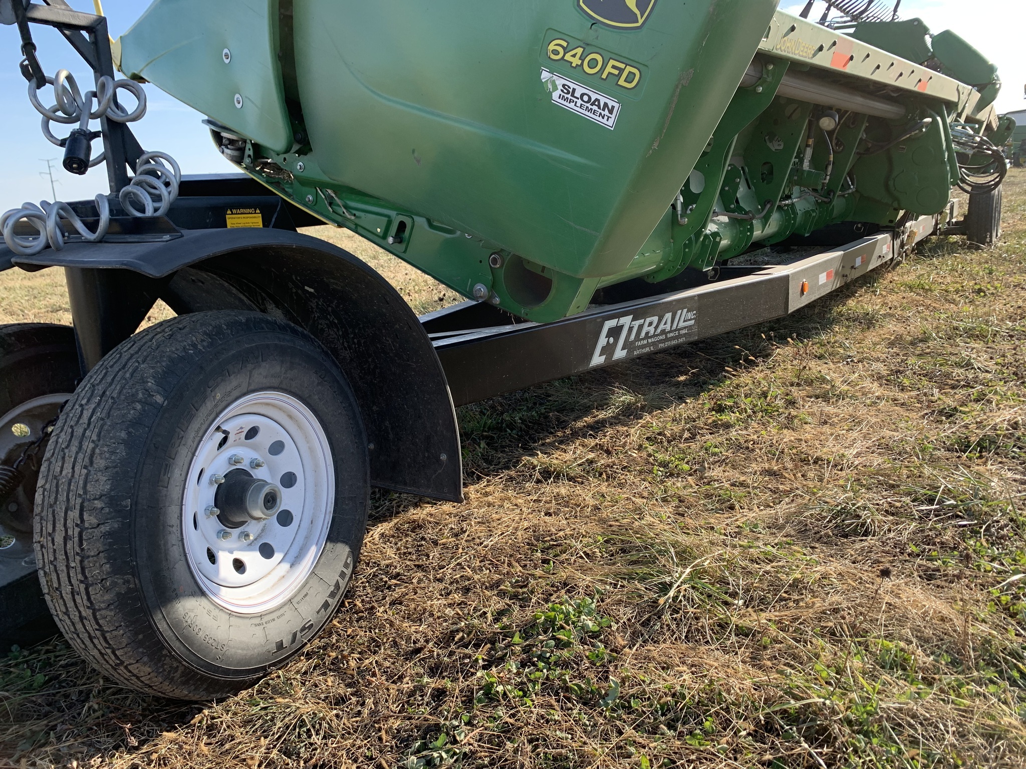 2022 E-Z Trail GC42 Header Trailer