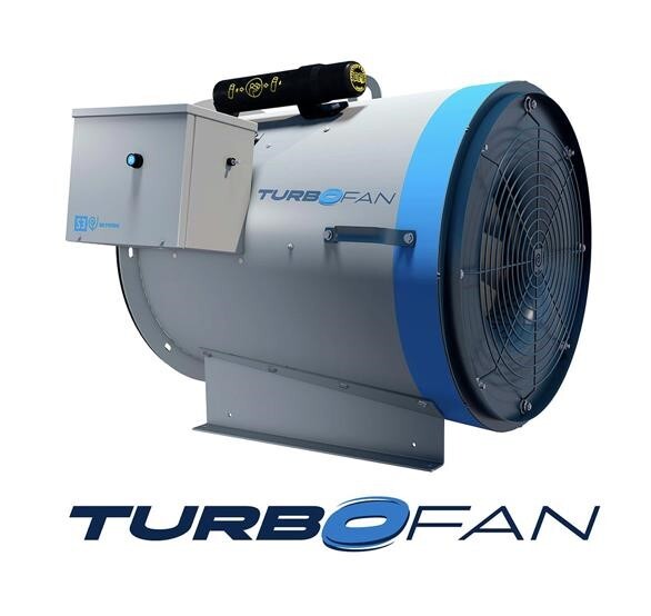  S3 Air Systems Full Speed Centrifugal 3HP Grain Dryer