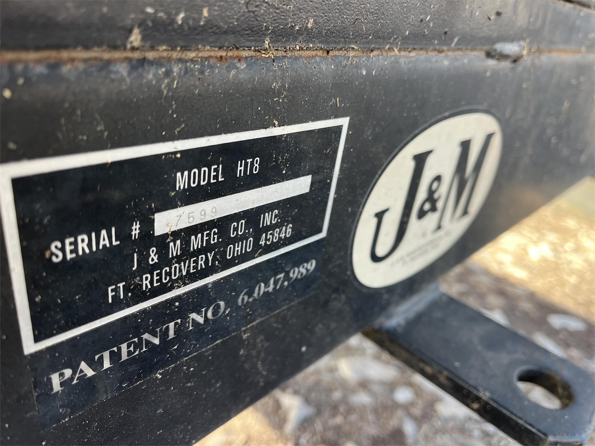  J&M HT8 Header Trailer