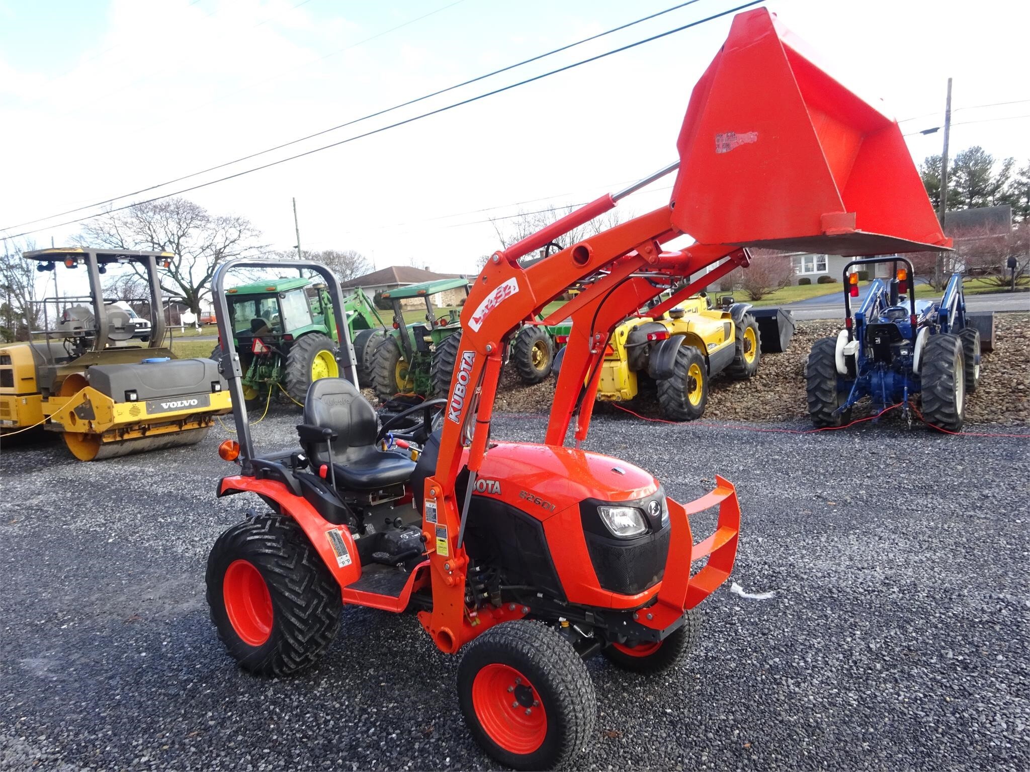 Kubota B2601 Tractor 16,500 Machinery Pete