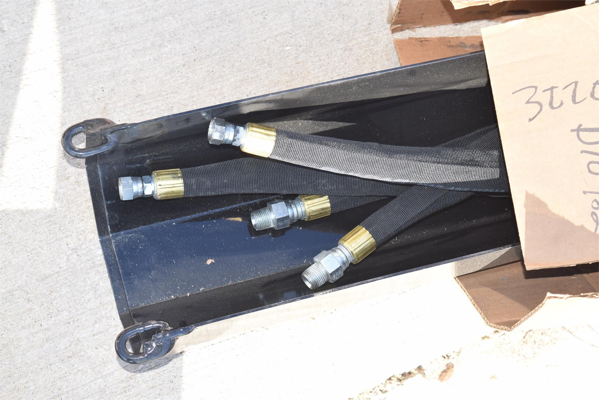 Danuser AUGER BUCKET Loader and Skid Steer Attachment 6,000 Machinery Pete