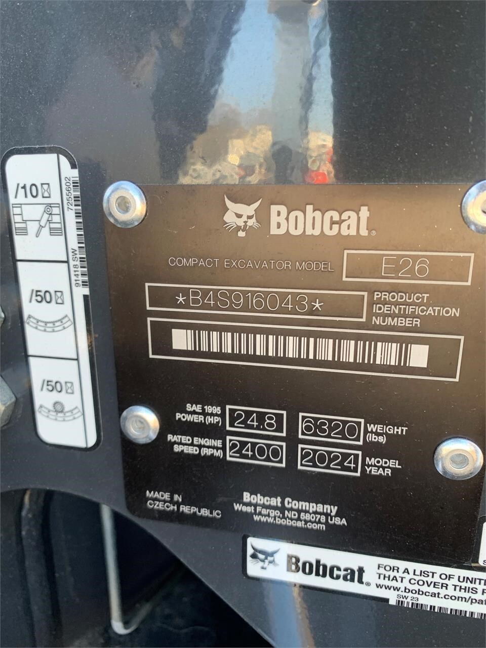2026 Bobcat E26 Mini Excavator