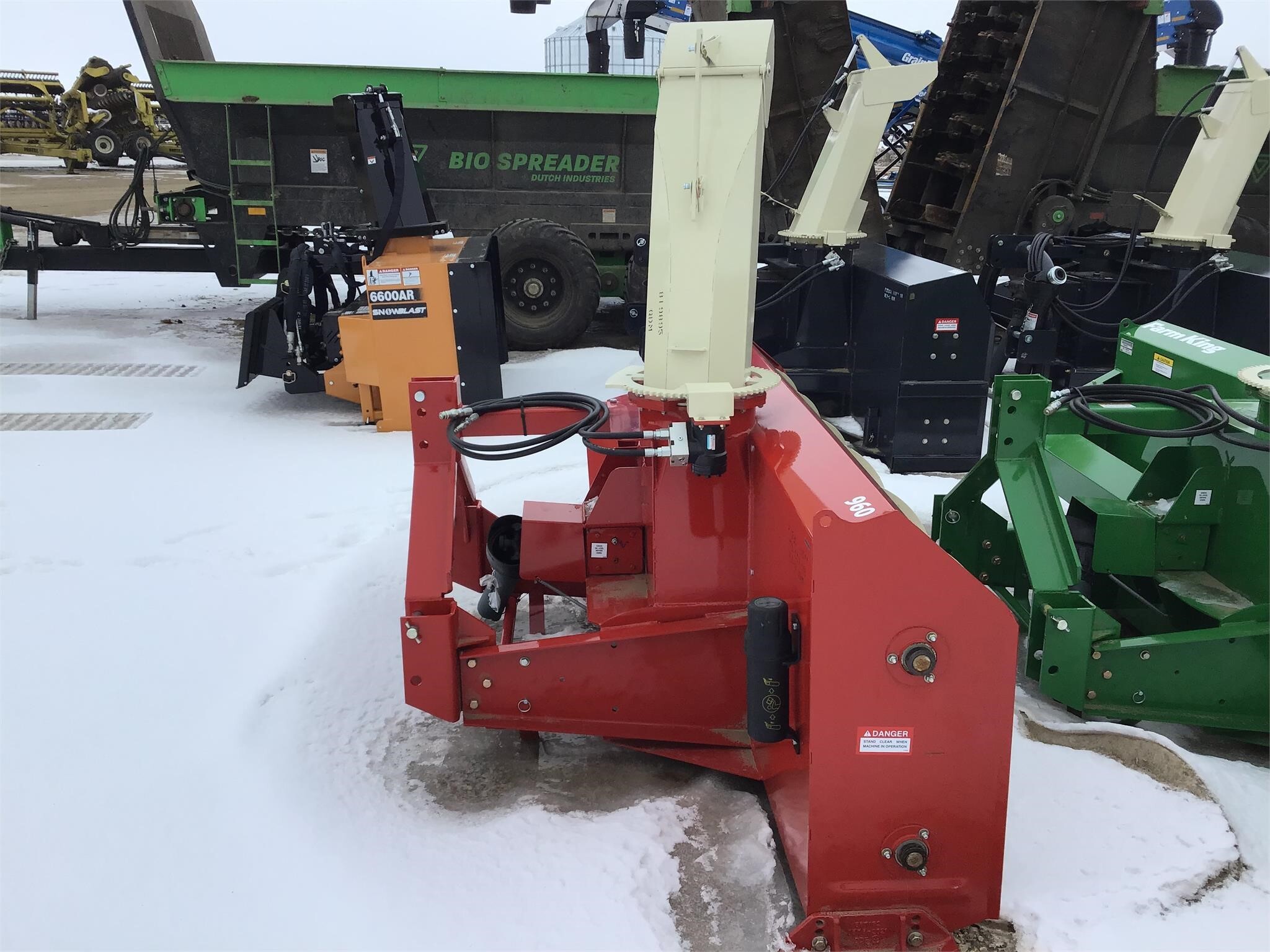 Buhler Farm King Y960QL Snow Blower 6,850 Machinery Pete