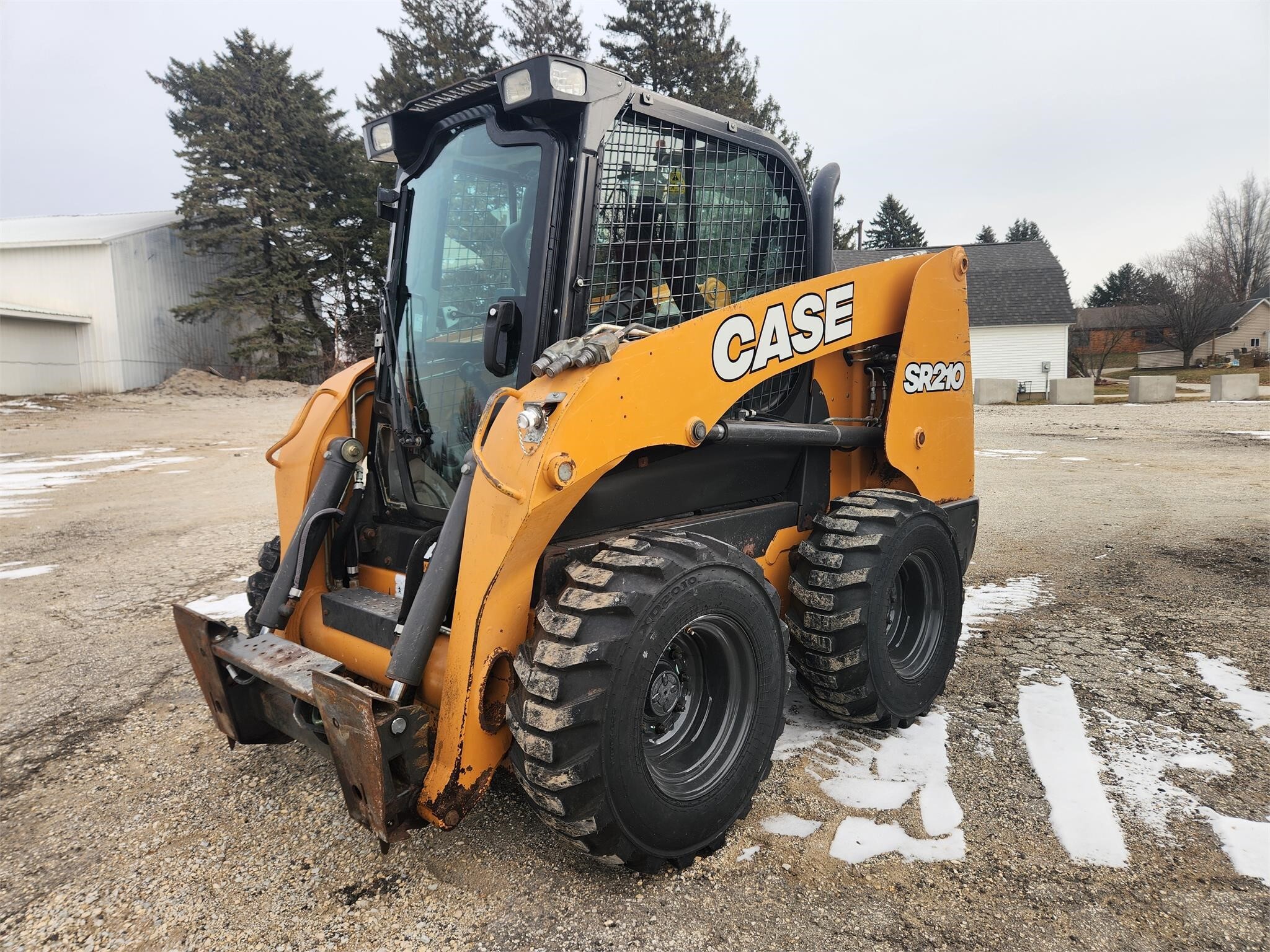 2019 Case SR210 Skid Steer 29,500 Machinery Pete