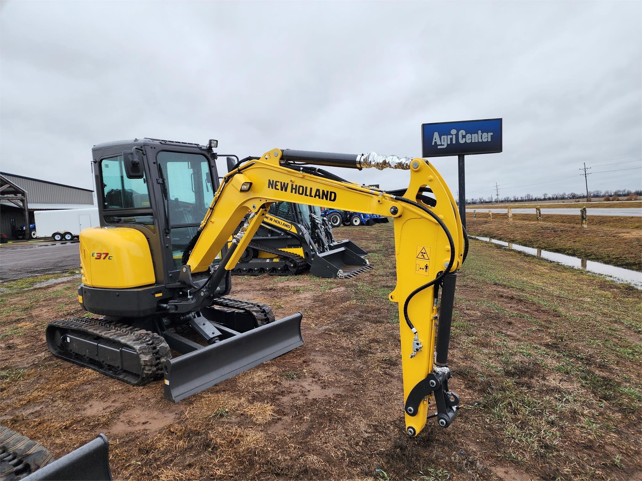 2024 New Holland E37C Mini Excavator 56,900 Machinery Pete
