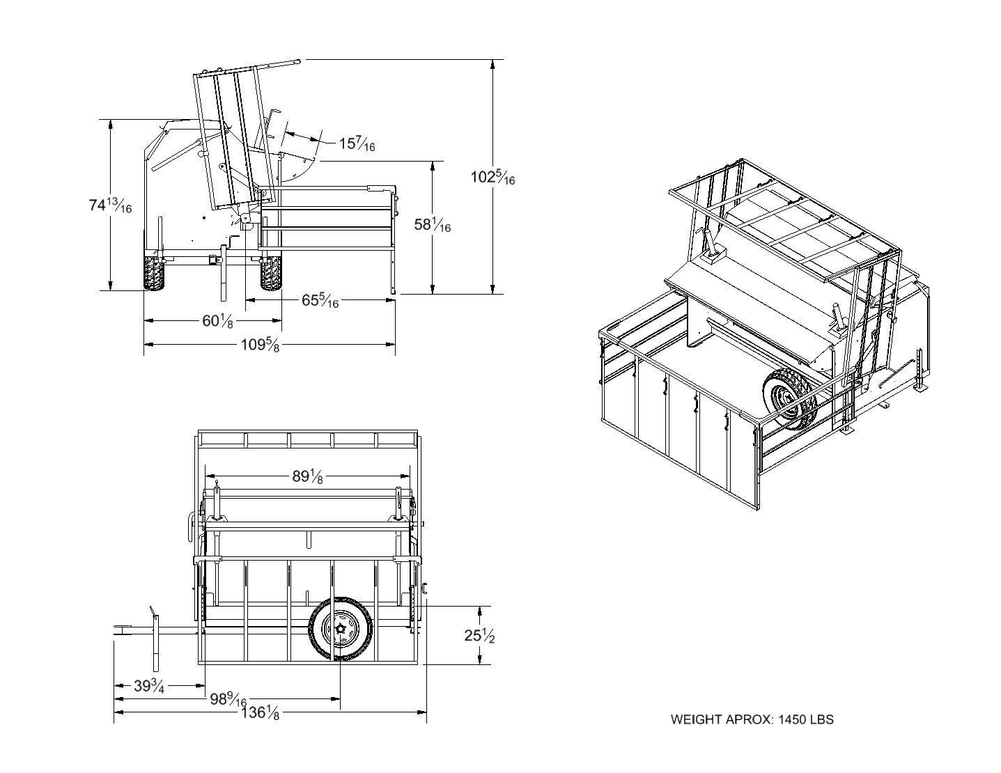 2025 Patriot CF70 Feed Bin