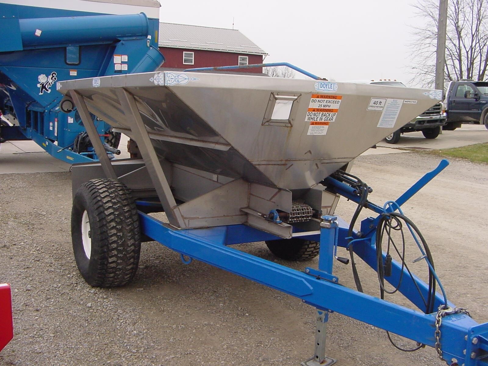 Doyle GWD6TST PullType Fertilizer Spreader 13,000 Machinery Pete