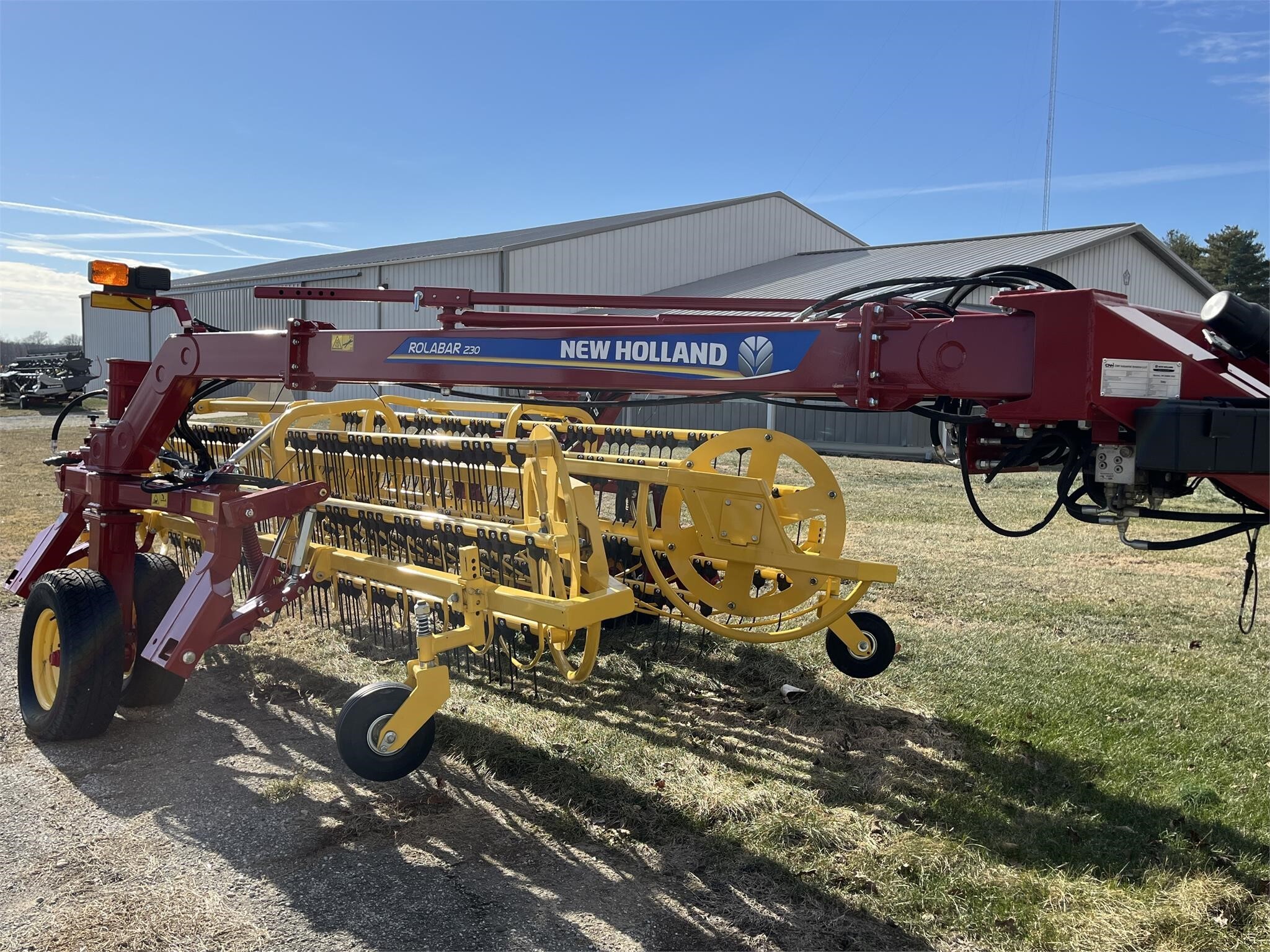 2023 New Holland 230 TWIN BASKET Rake