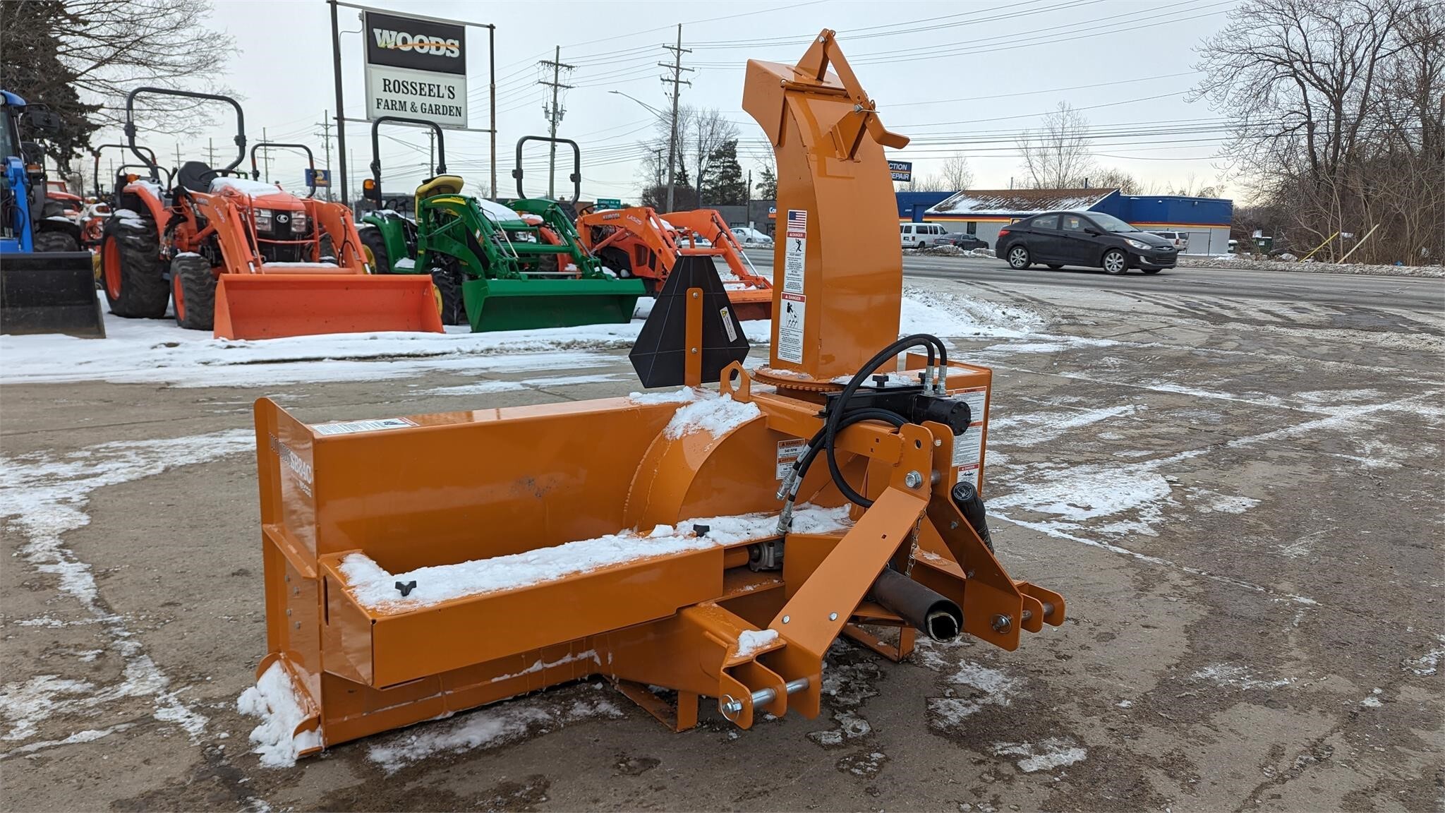 Woods SB84C Snow Blower 6,900 Machinery Pete