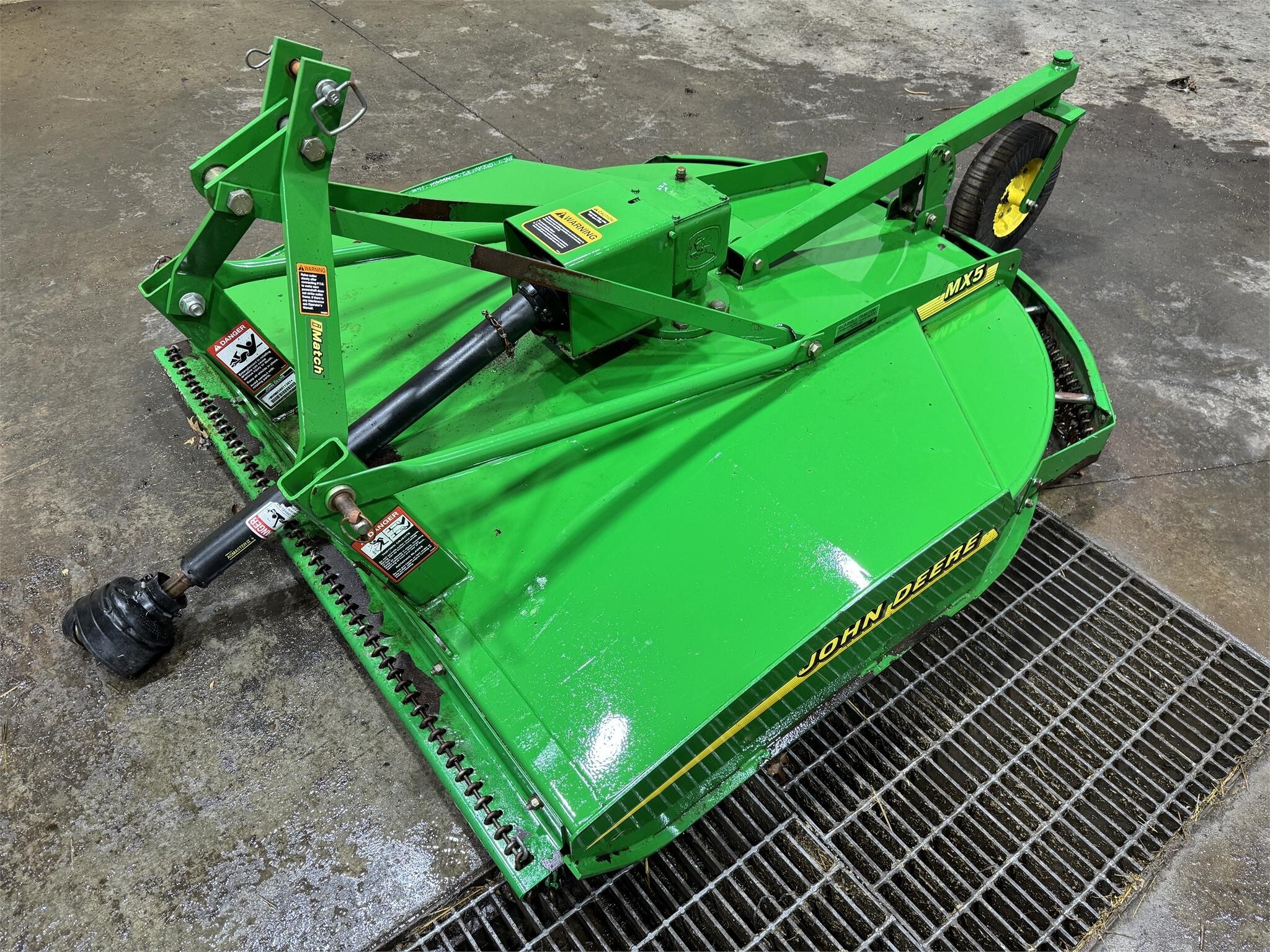 John Deere MX5 Rotary Cutter 1,850 Machinery Pete