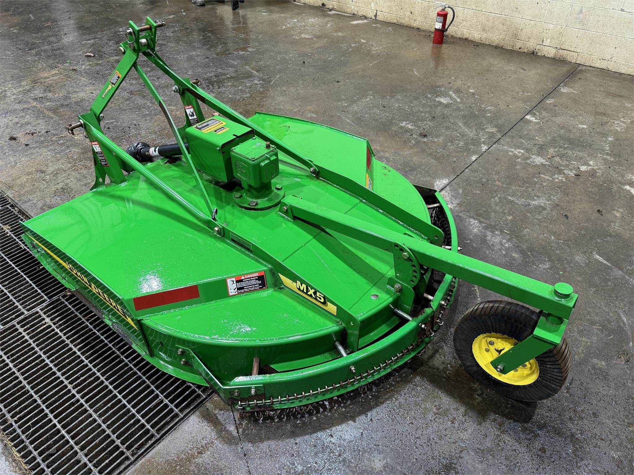 John Deere MX5 Rotary Cutter 1,850 Machinery Pete