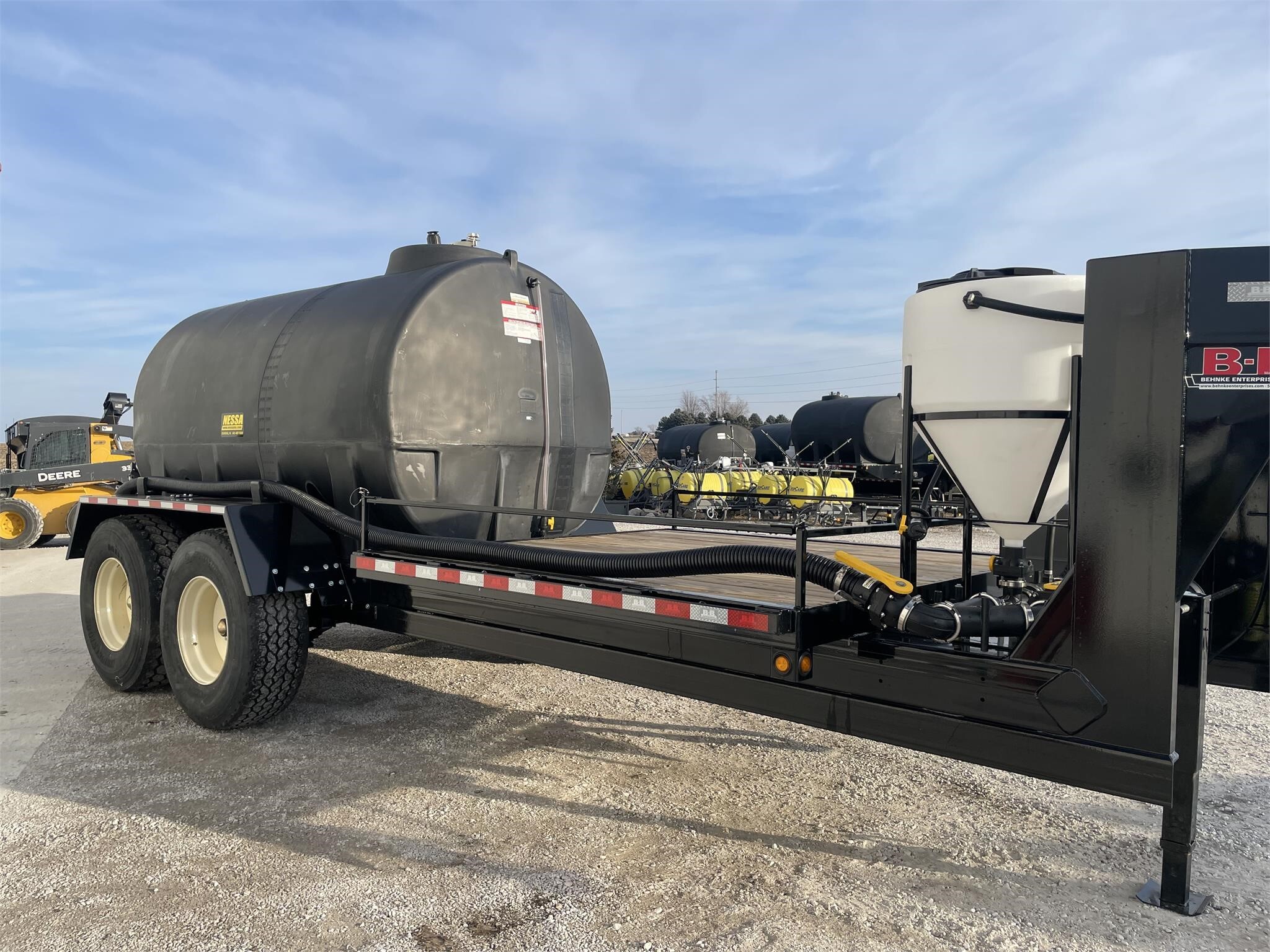 NESSA NT2200GN Flatbed Trailer 33,500 Machinery Pete