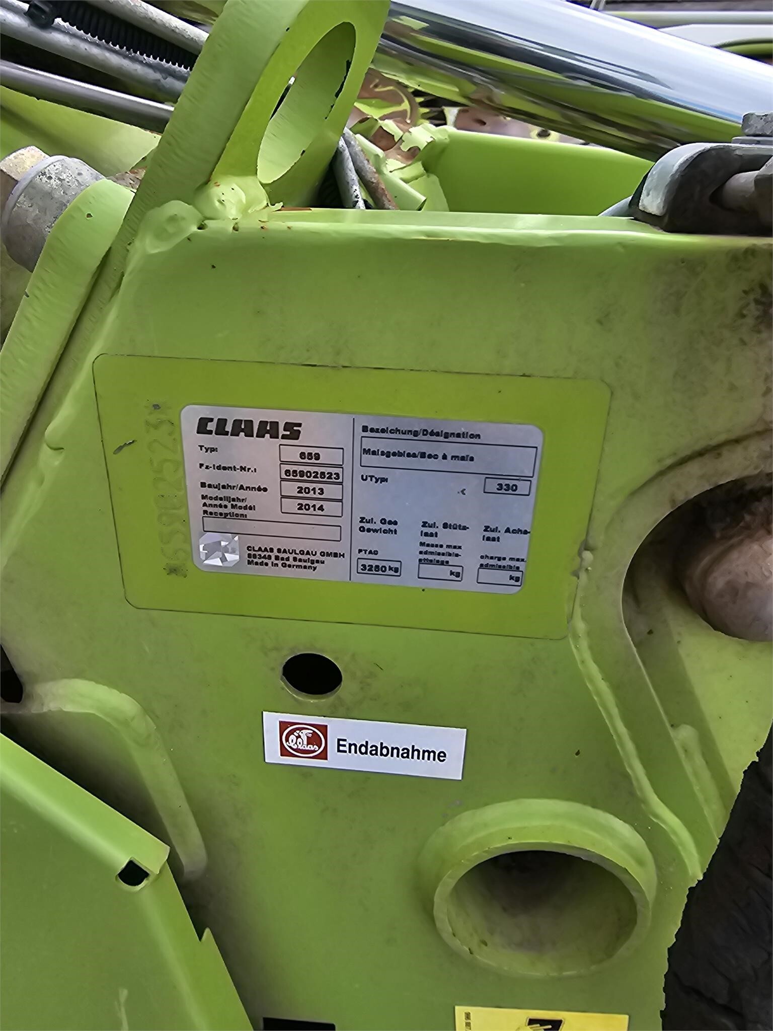 2014 Claas ORBIS 750 Forage Harvester Head