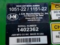 2014 J&M 1051-22 Grain Cart