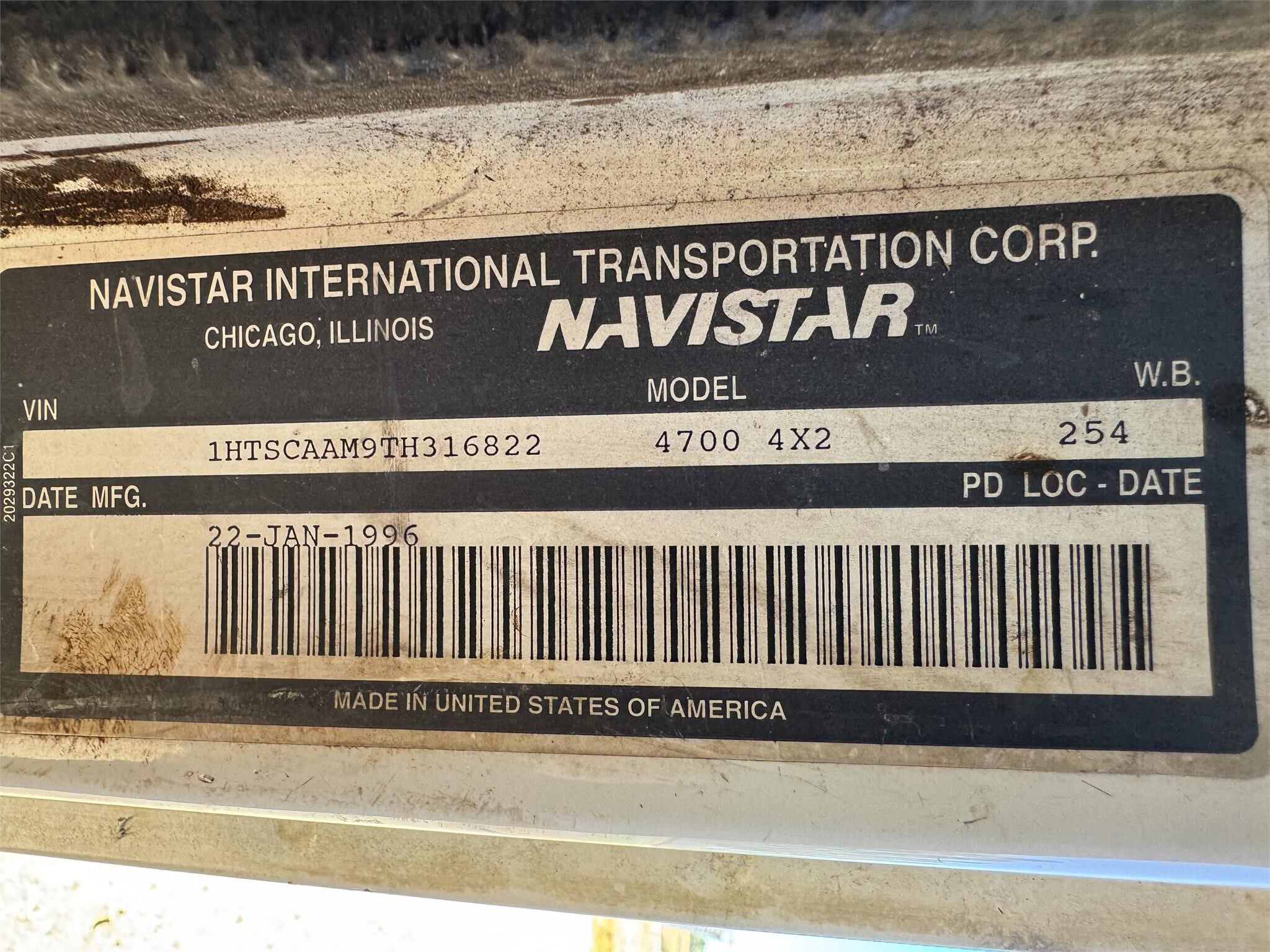 1996 International 4700 Dump Trucks/Trailer