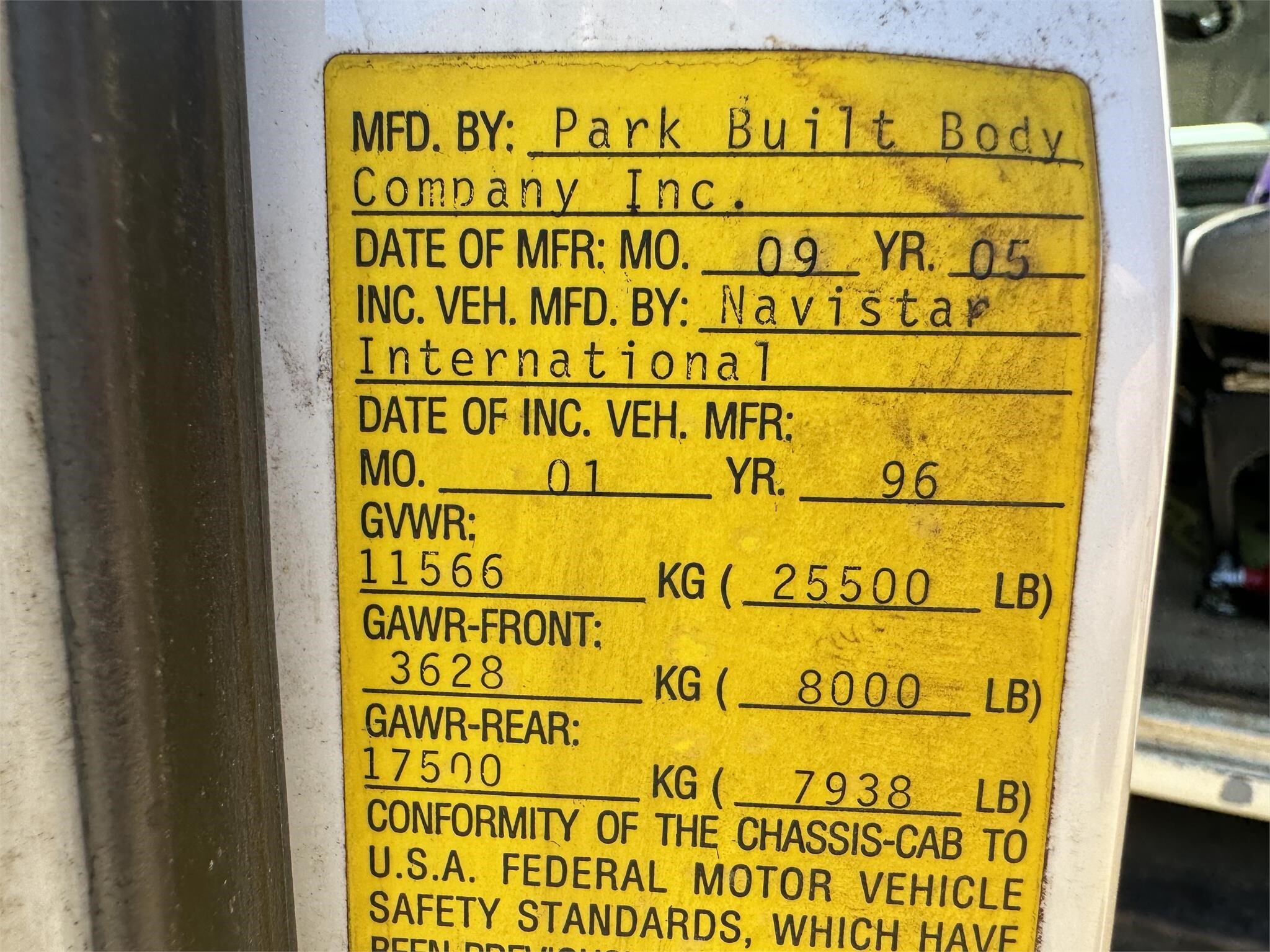 1996 International 4700 Dump Trucks/Trailer